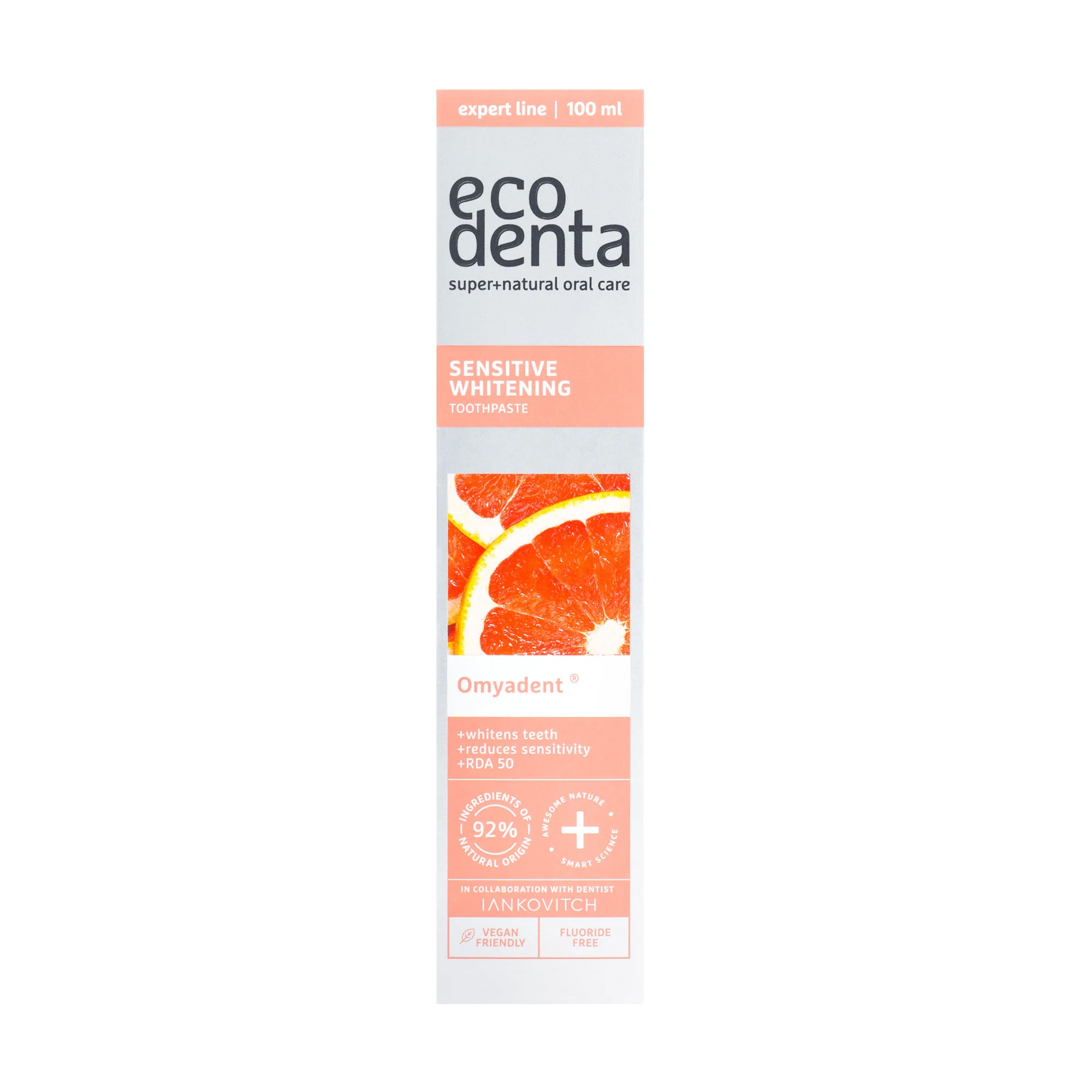 Sensitive Whitening Toothpaste With Omyadent® 100ml