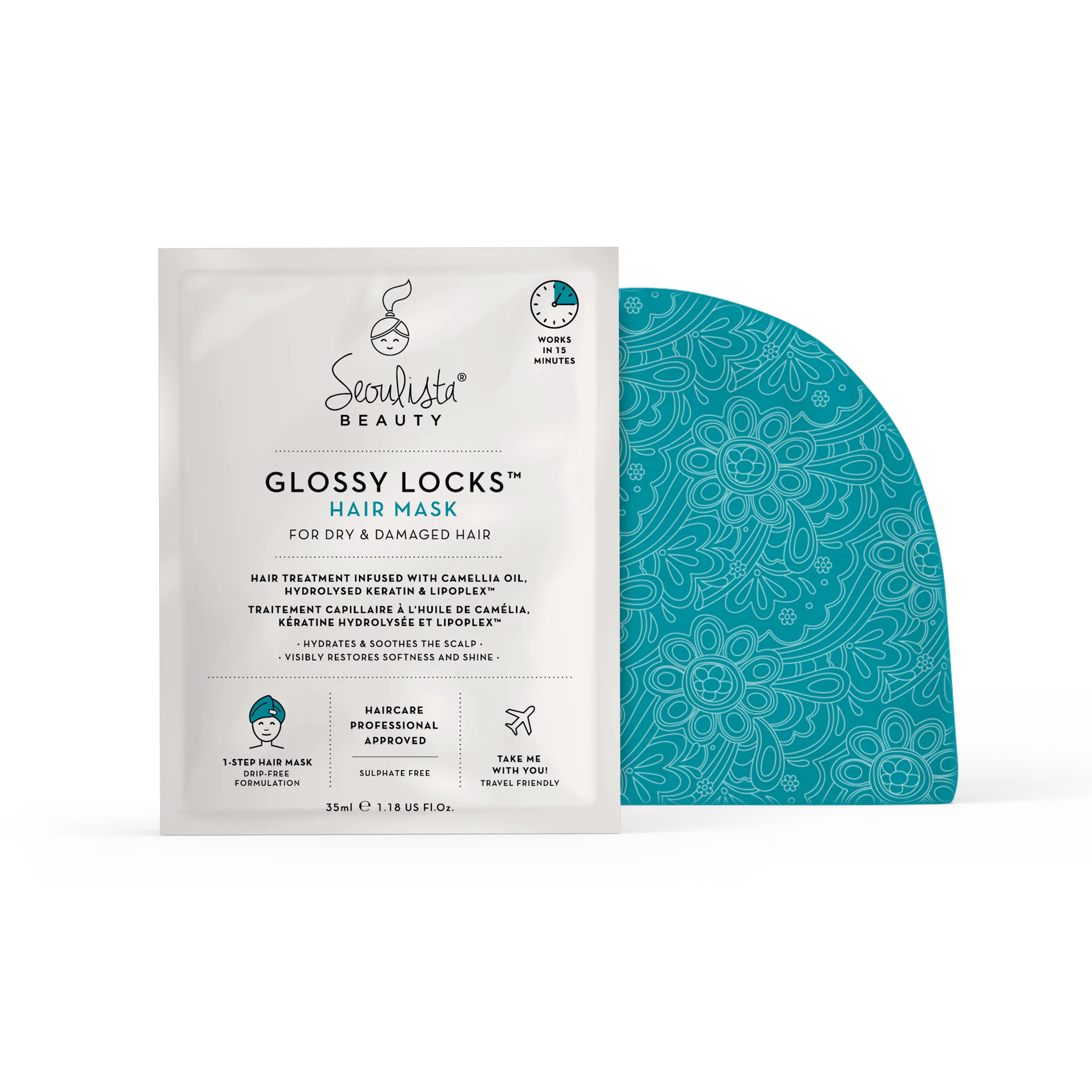 Glossy Locks Instant Hair Treatment 35g - Image 2