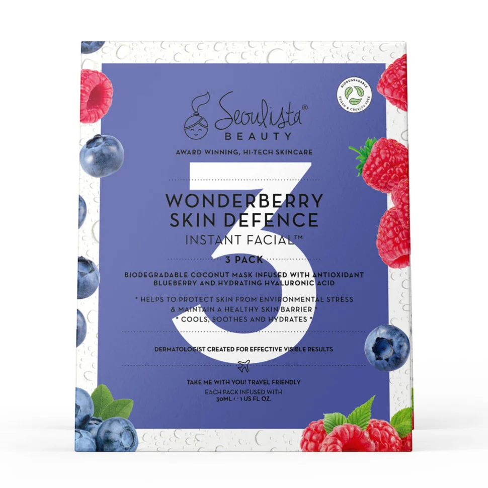 Wonderberry Instant Facial 3 pack