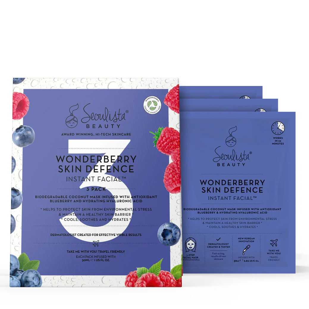 Wonderberry Instant Facial 3 pack - Image 2