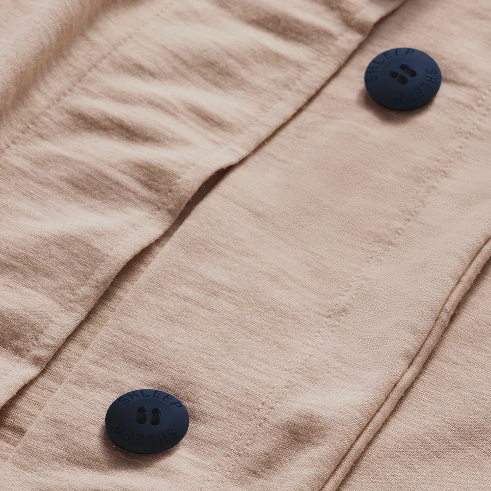 Merino Jersey Duvet Cover - Tropical Sand - Double - Image 2