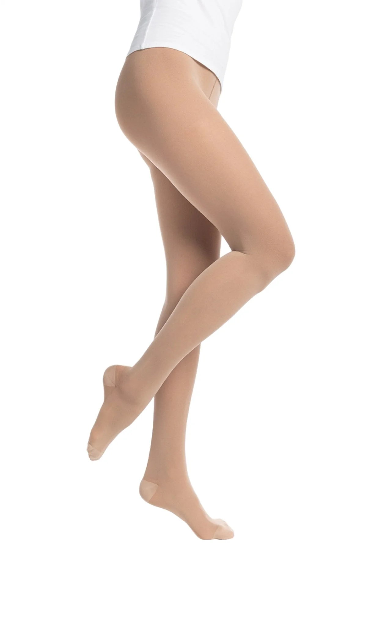 Essential Semitransparent Class 2 Tights Long Large Dune 1 pair