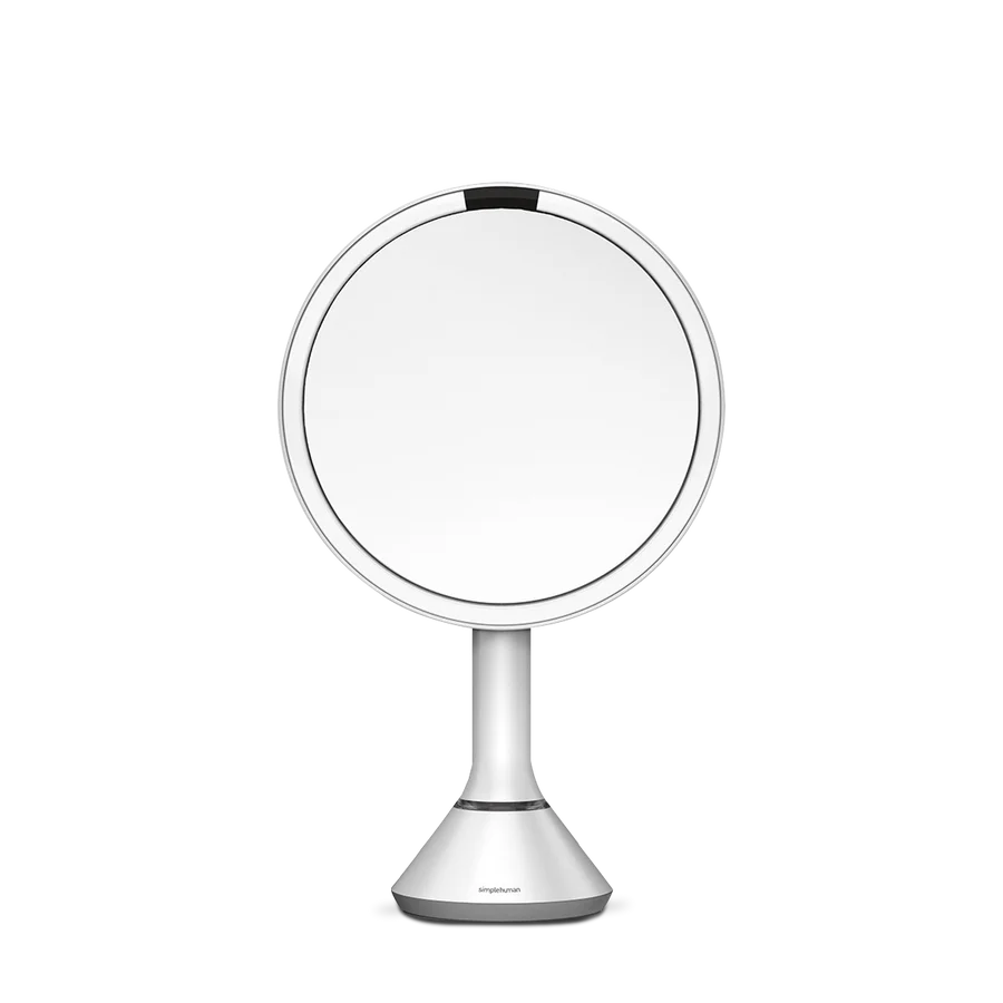 Sensor Mirror Round White