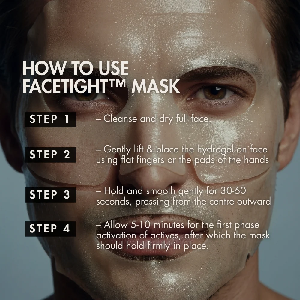 Facetight Hydrogel Mask 6 x 30g - Image 10