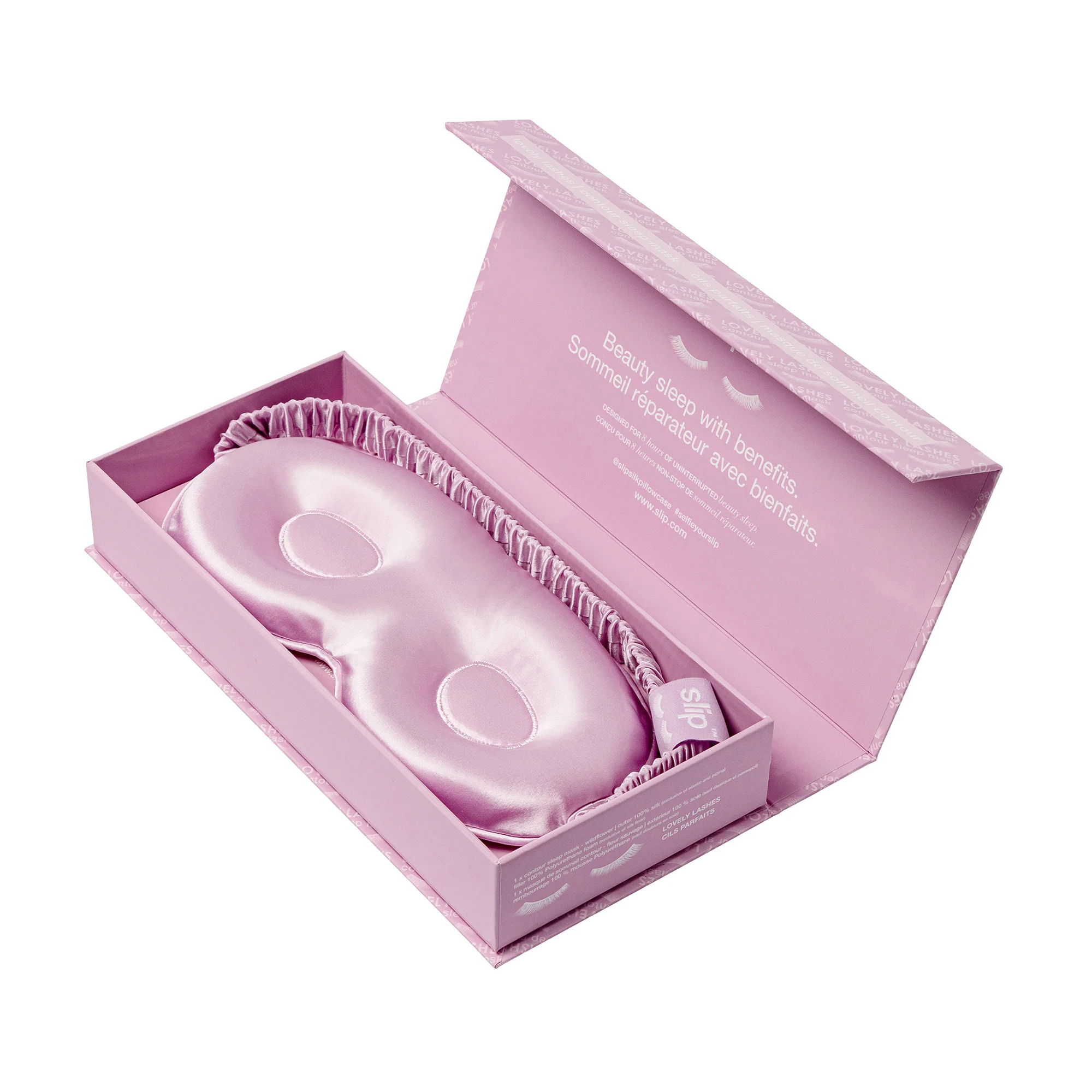 Pure Silk Contour Sleep Mask - Wildflower 1 Unit - Image 4