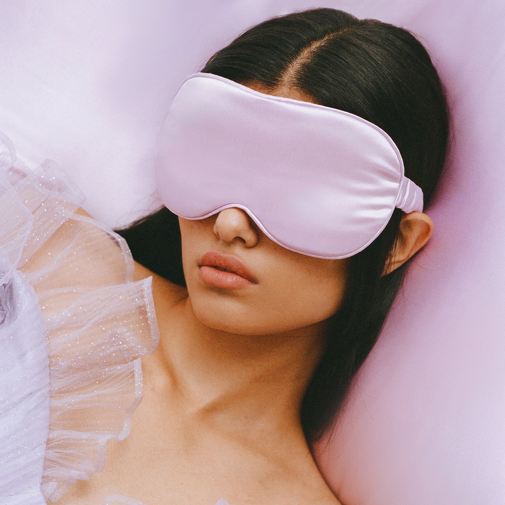 Pure Silk Contour Sleep Mask - Wildflower 1 Unit - Image 6