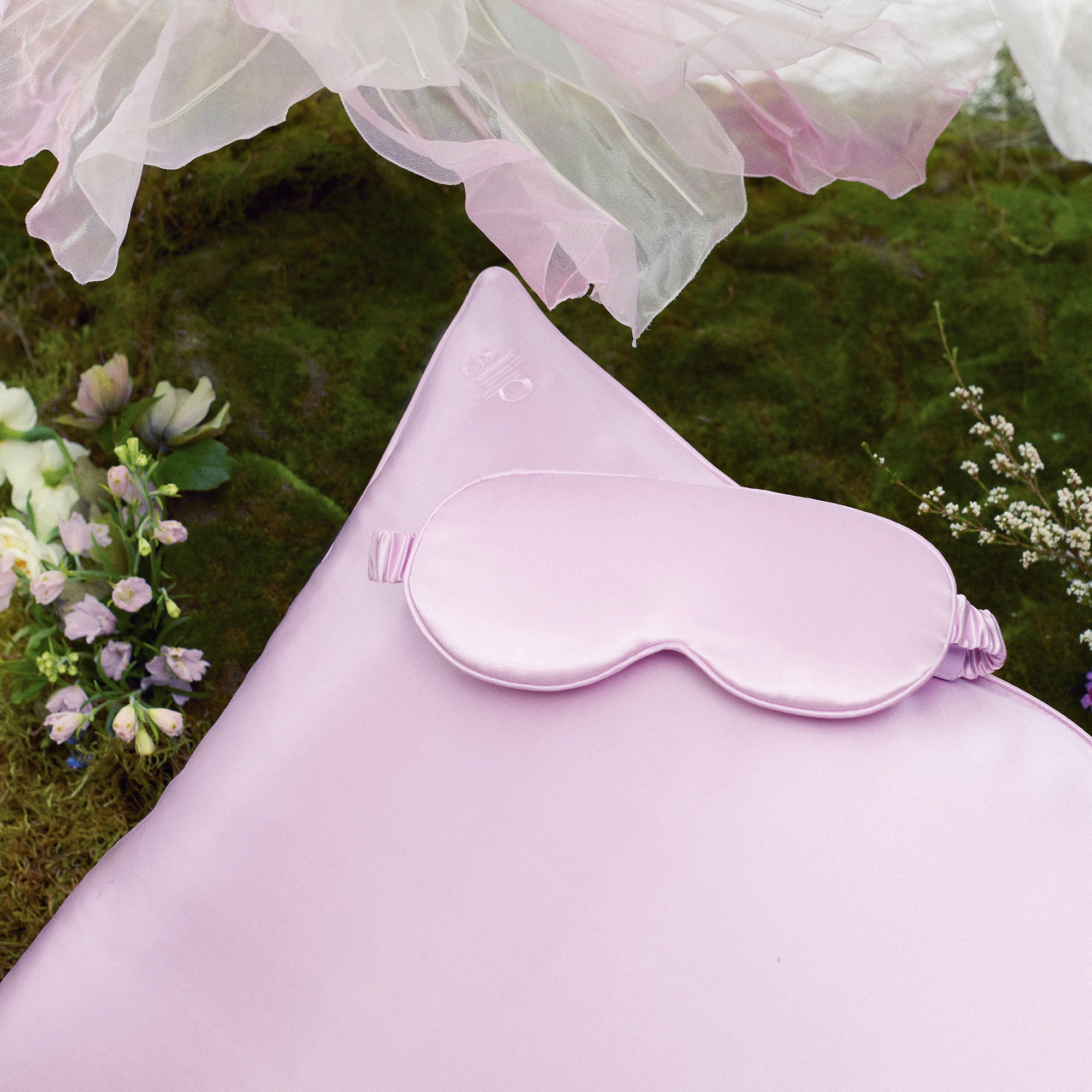 Pure Silk Contour Sleep Mask - Wildflower 1 Unit - Image 7