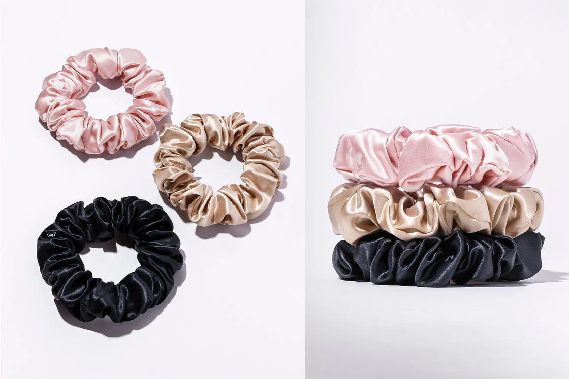 Pure Silk Large Scrunchies - Multi 1 Unit - Image 6