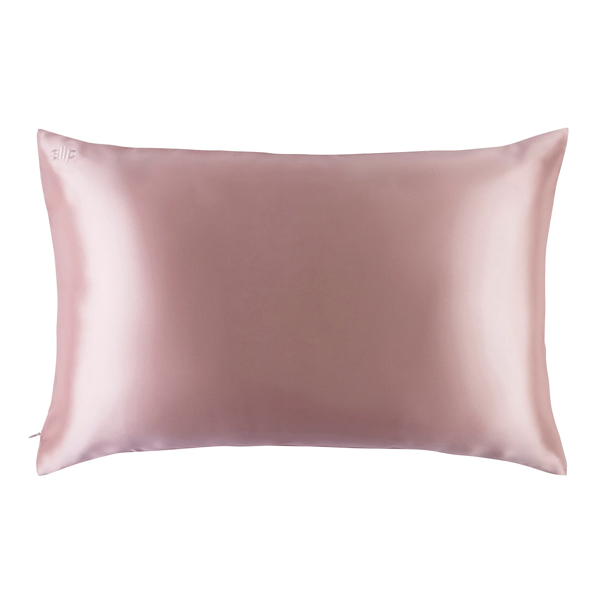 Pure Silk Queen Pillowcase - Pink 1 Unit - Image 2