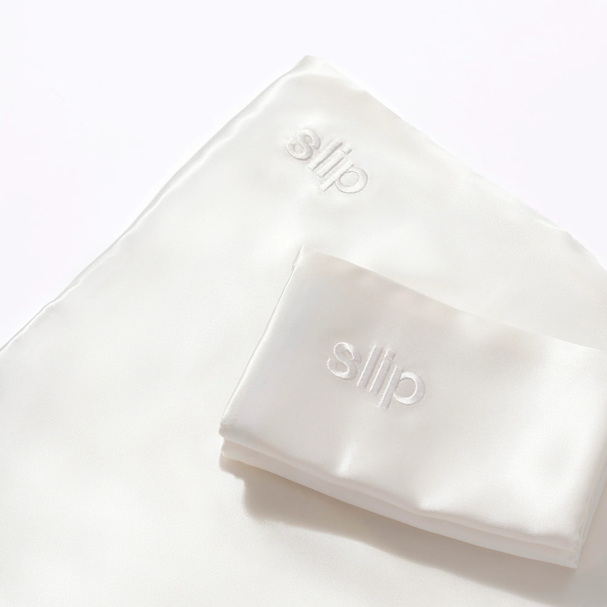 Pure Silk Queen Pillowcase - White 1 Unit