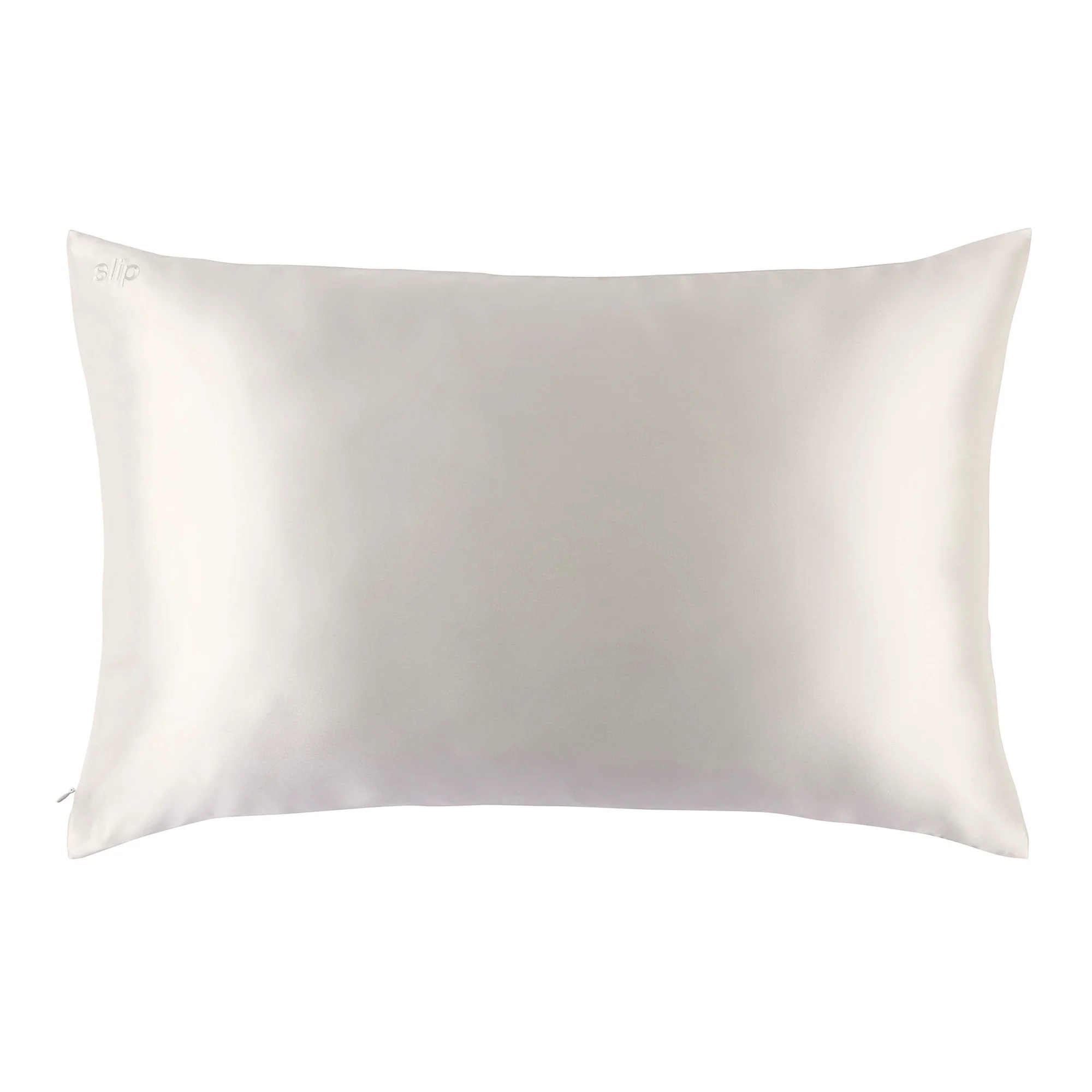 Pure Silk Queen Pillowcase - White 1 Unit - Image 2