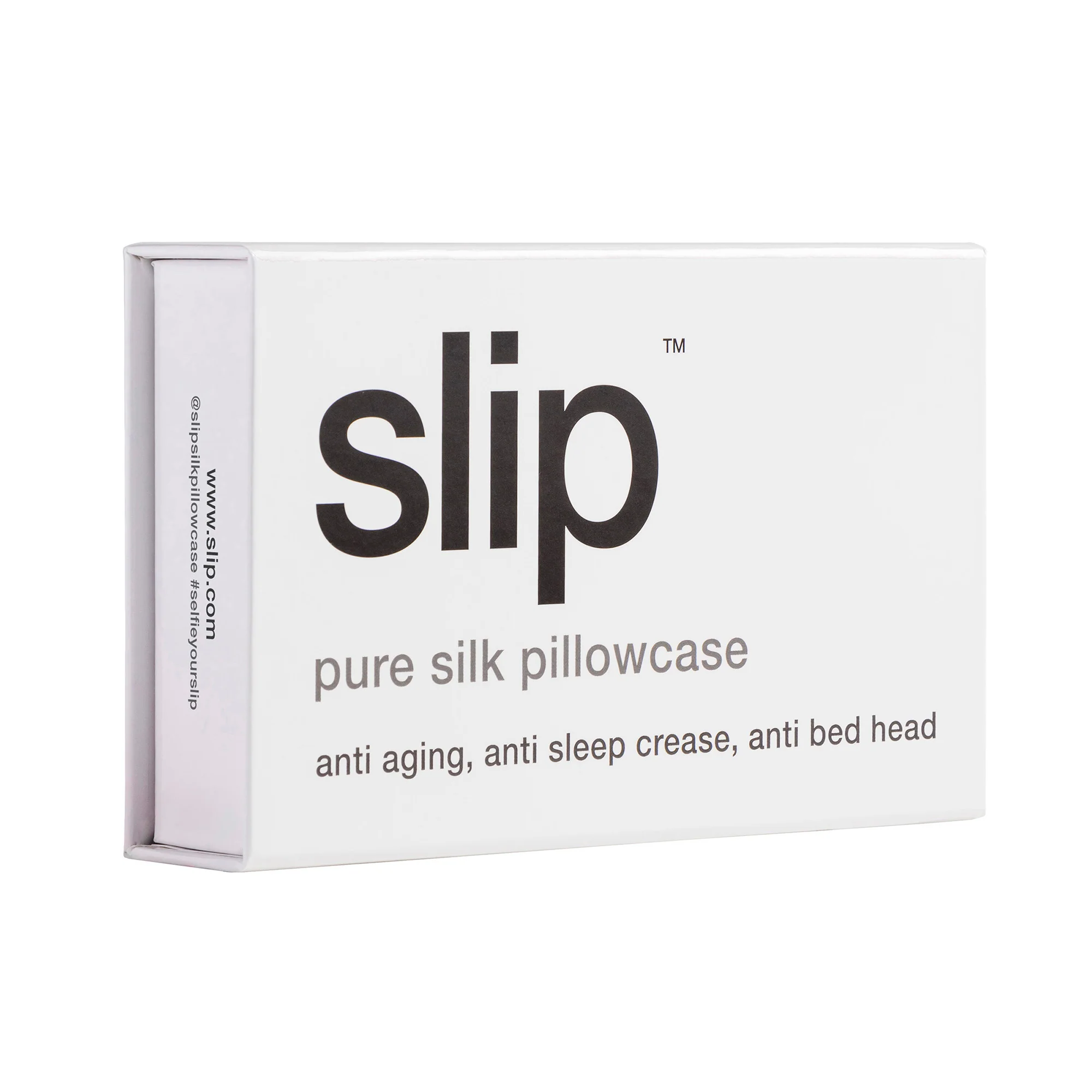 Pure Silk Queen Pillowcase - White 1 Unit - Image 4