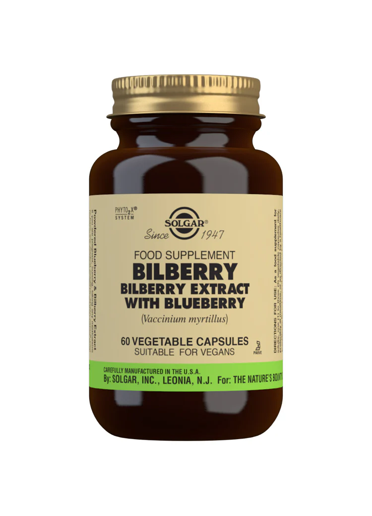 Bilberry Berry Extract with Blueberry 60 capsules