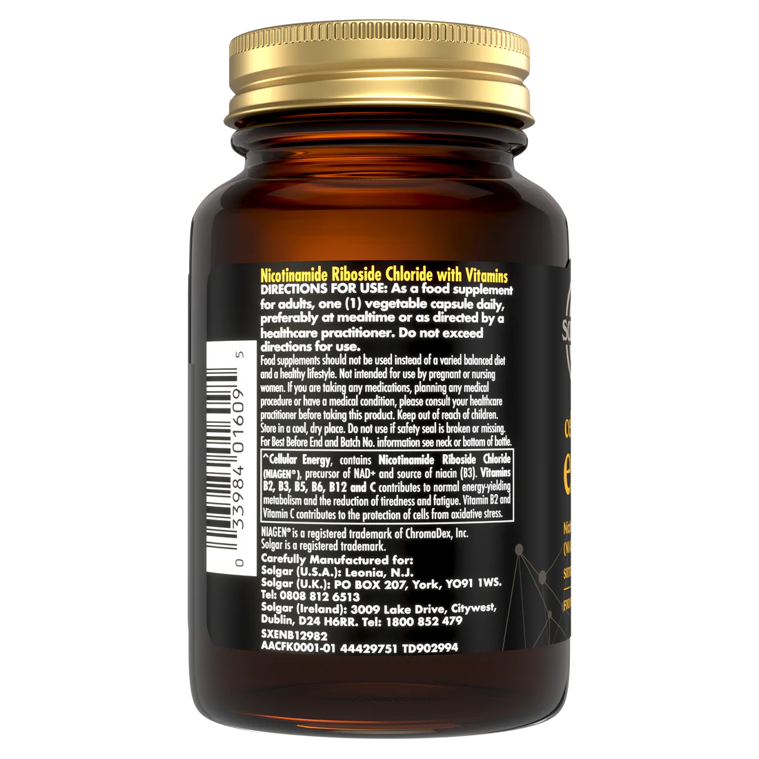 Cellular Energy 28 Vegetable Capsules - Image 3