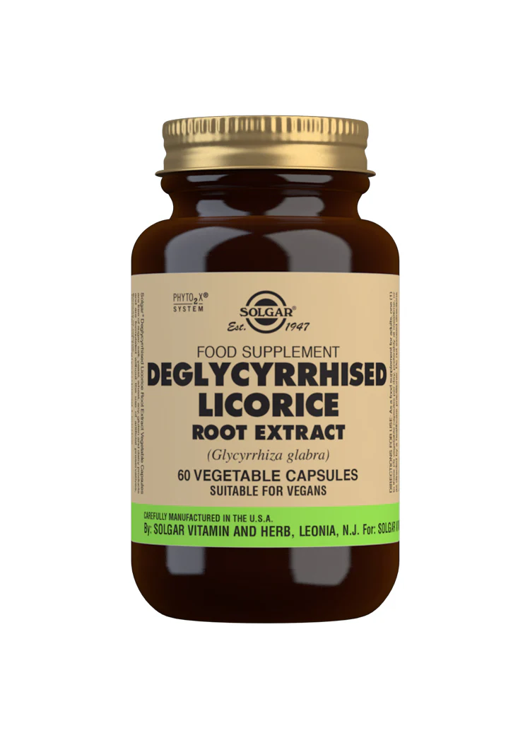 Deglycyrrhised Licorice Root Extract 60 capsules