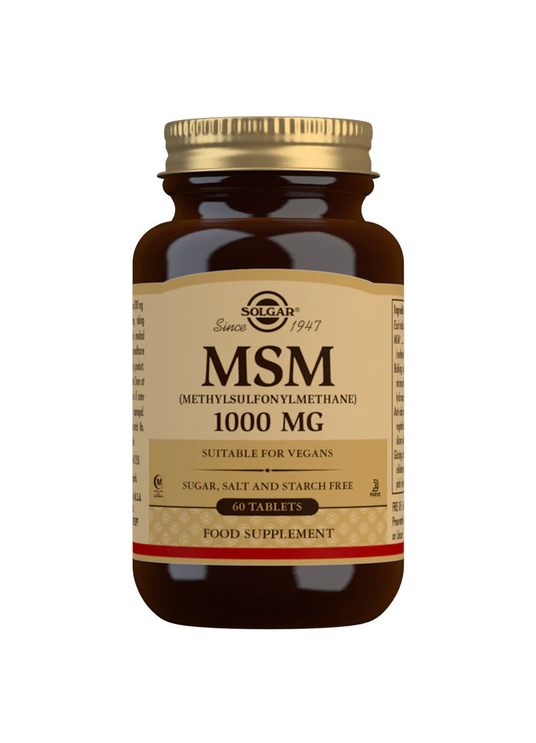 MSM 1000mg 60 tablets