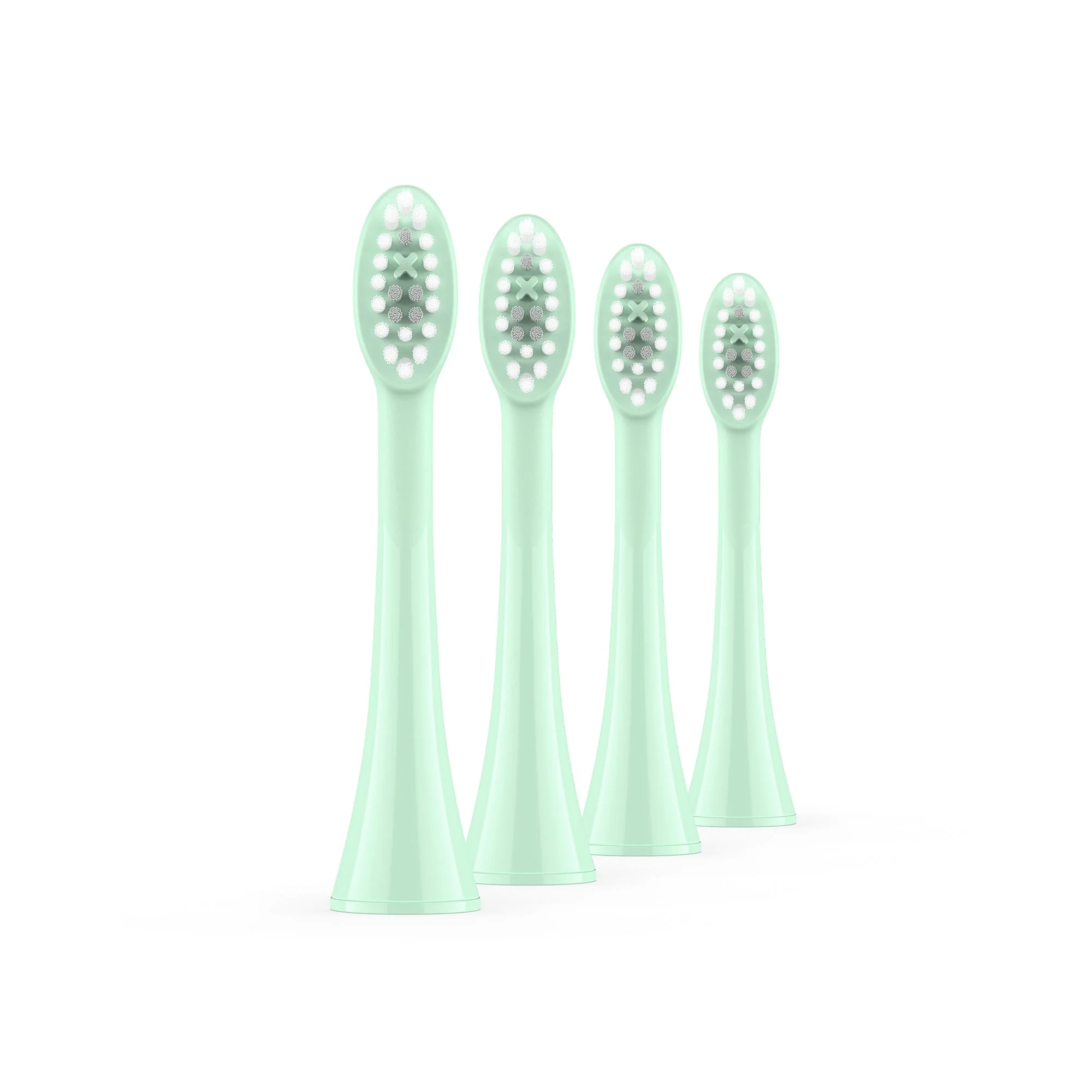 Sonic Brush Head Mint Green Sage 4 Pack - Image 2