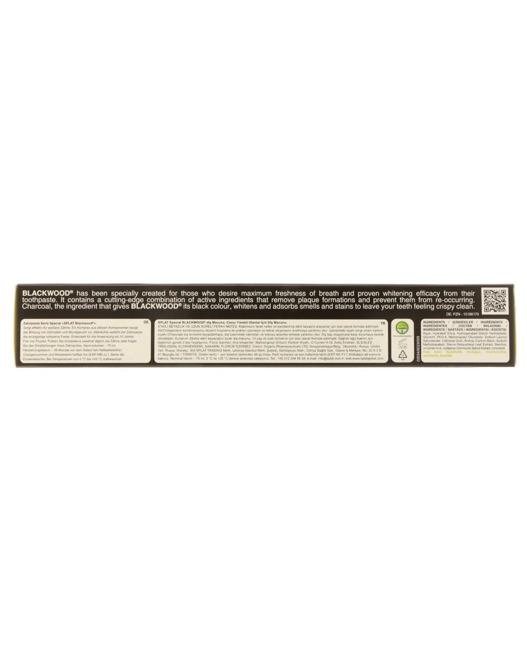 Blackwood Charcoal Toothpaste 75ml - Image 3