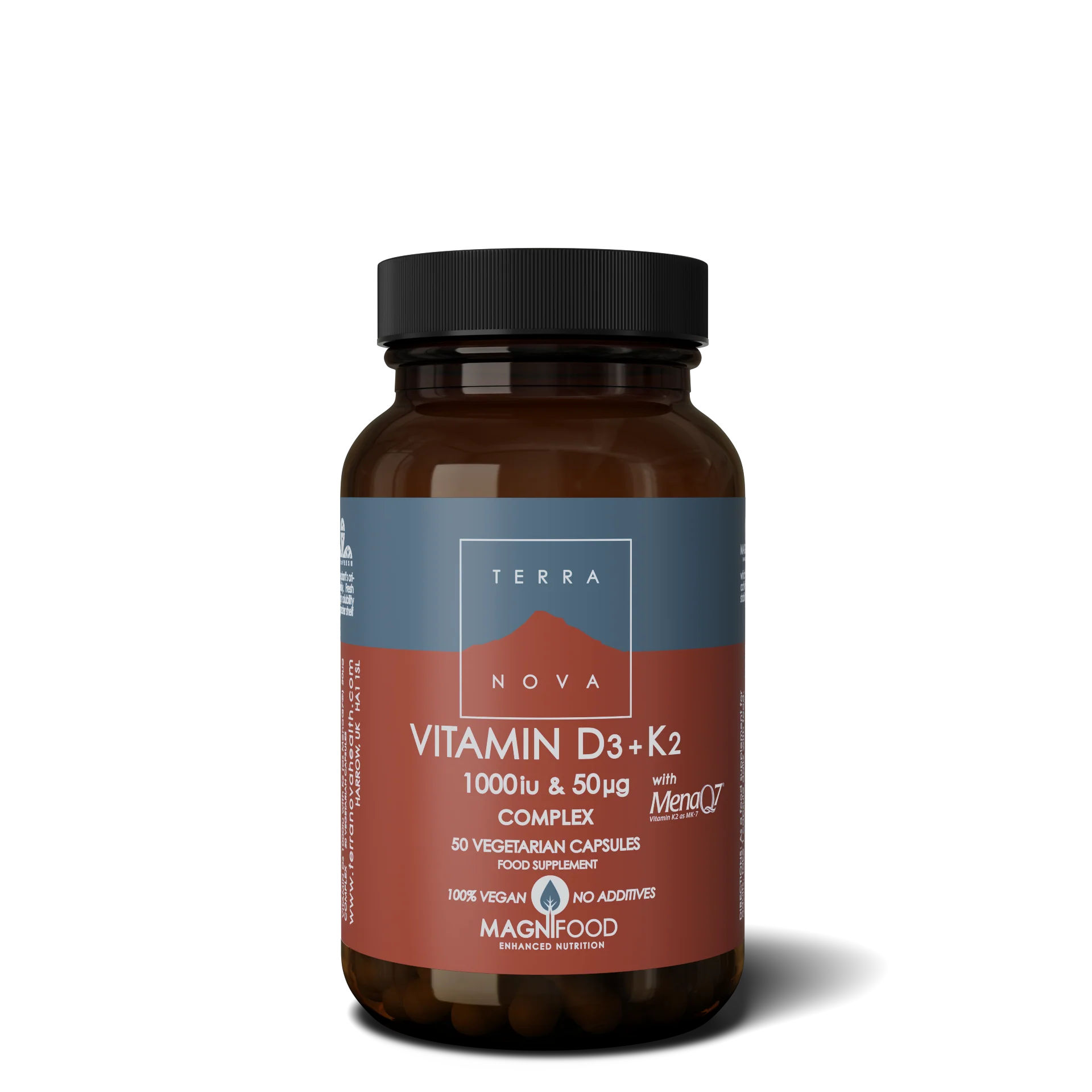 D3 1,000IU K2 50µg Complex 50 capsules