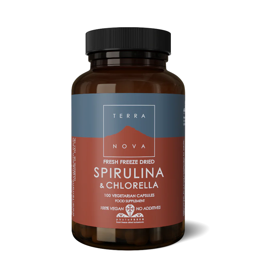 Spirulina & Chlorella 100 capsules