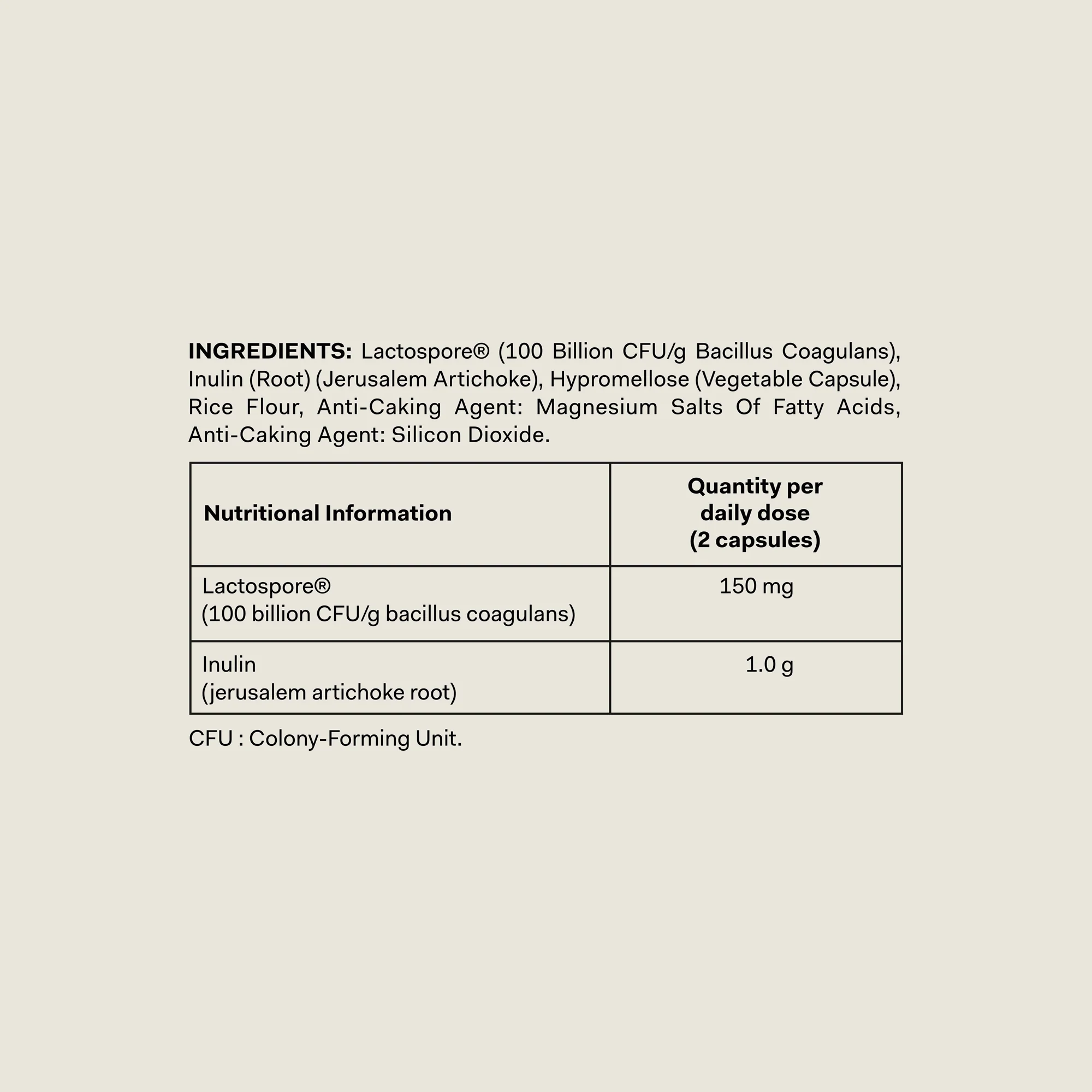 Prebiotic + Probiotic 60 capsules - Image 10