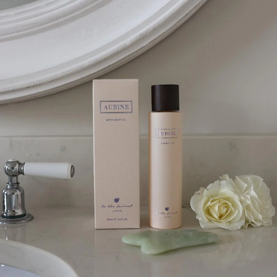 Aubine Satin Body Oil 100ml - Image 3