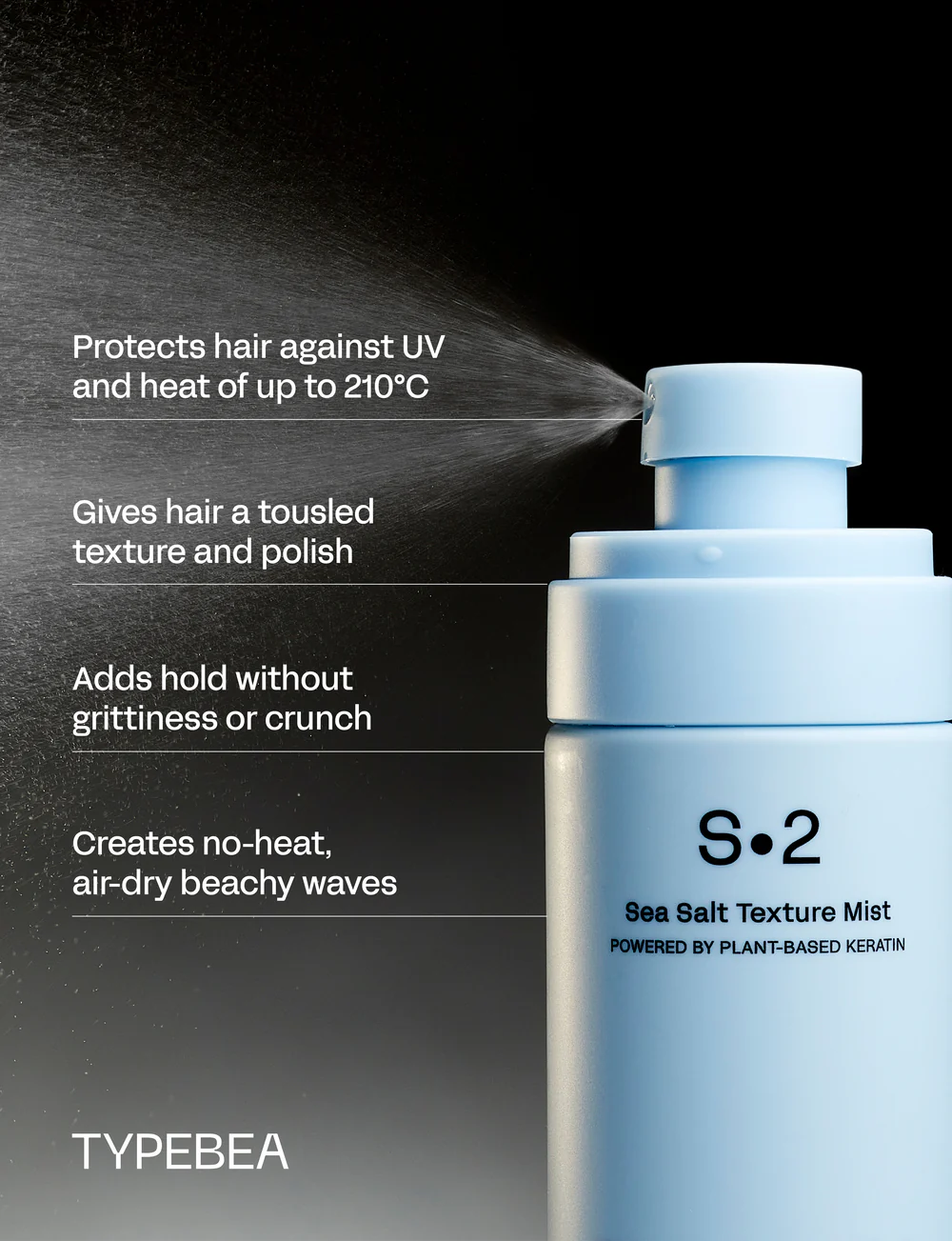 S2 Sea Salt Texture Mist 100ml - Image 3