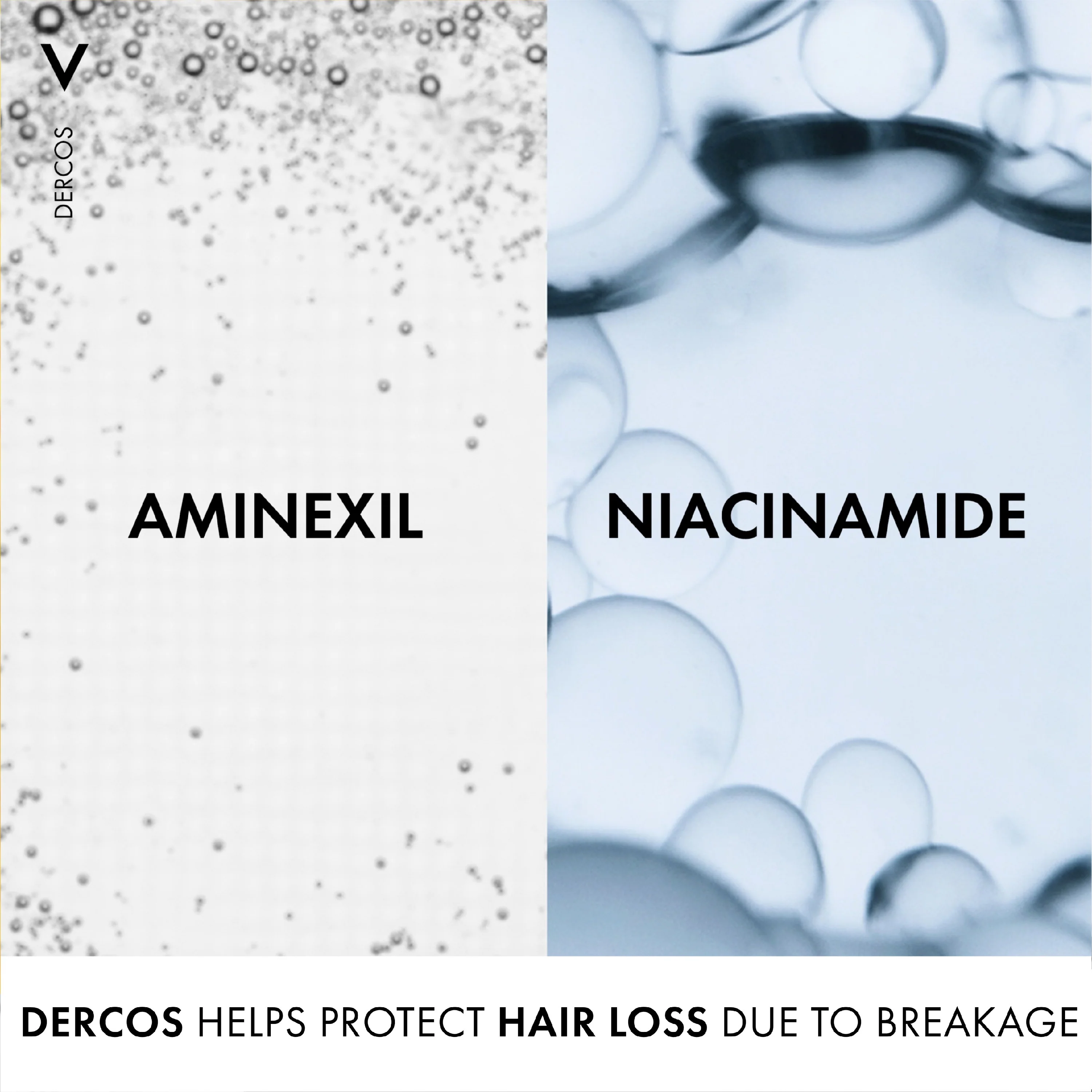 Dercos Energising Anti Hair Loss Shampoo 390ml - Image 4