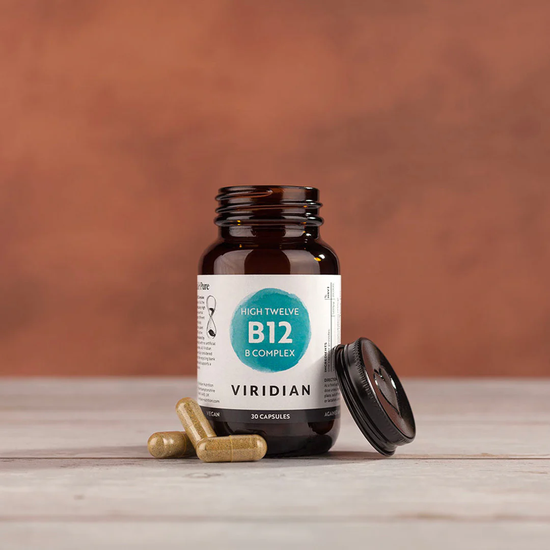 High Twelve™ Vitamin B12 With B-Complex Veg Caps 90 capsules - Image 2