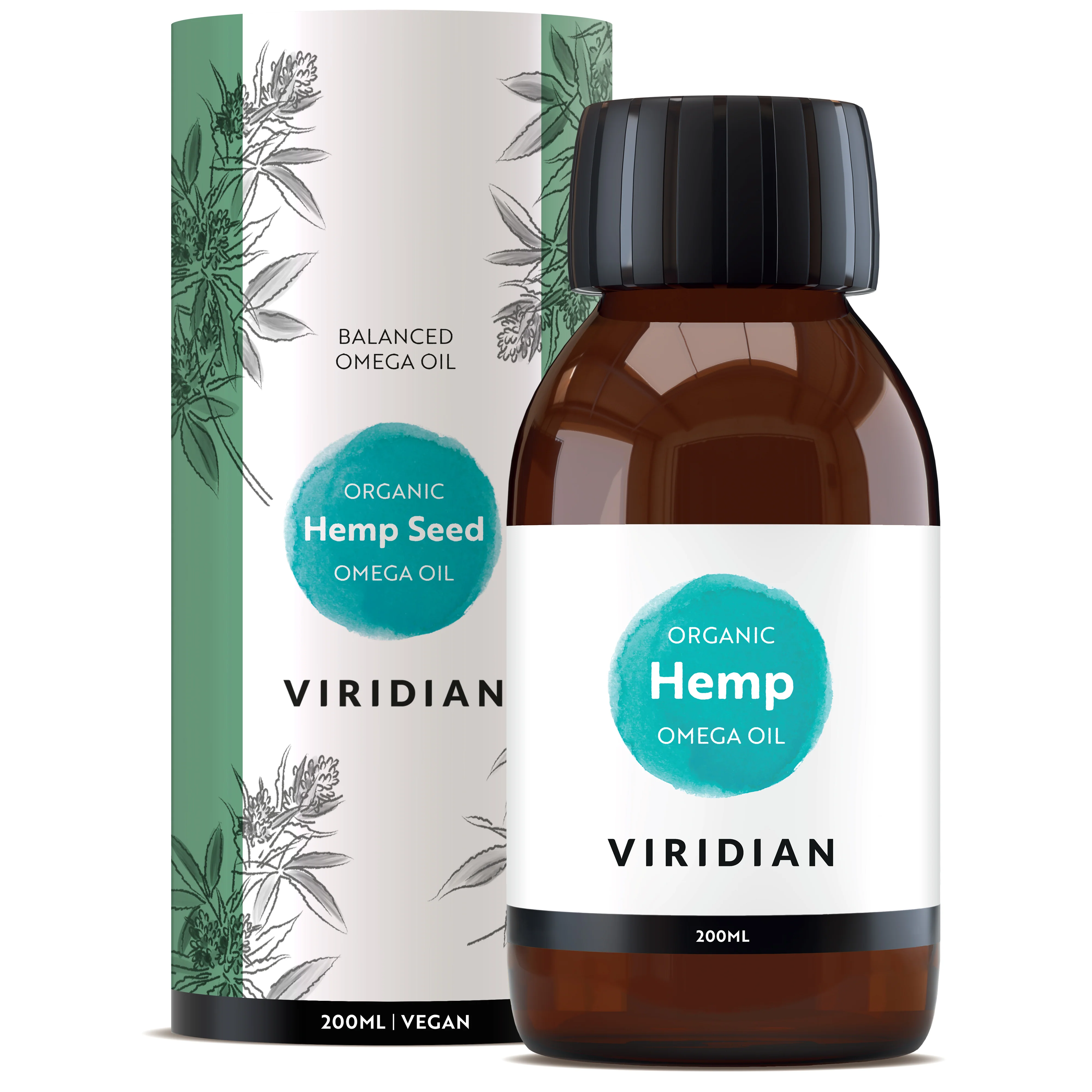 Organic Hemp Seed Oil 200ml