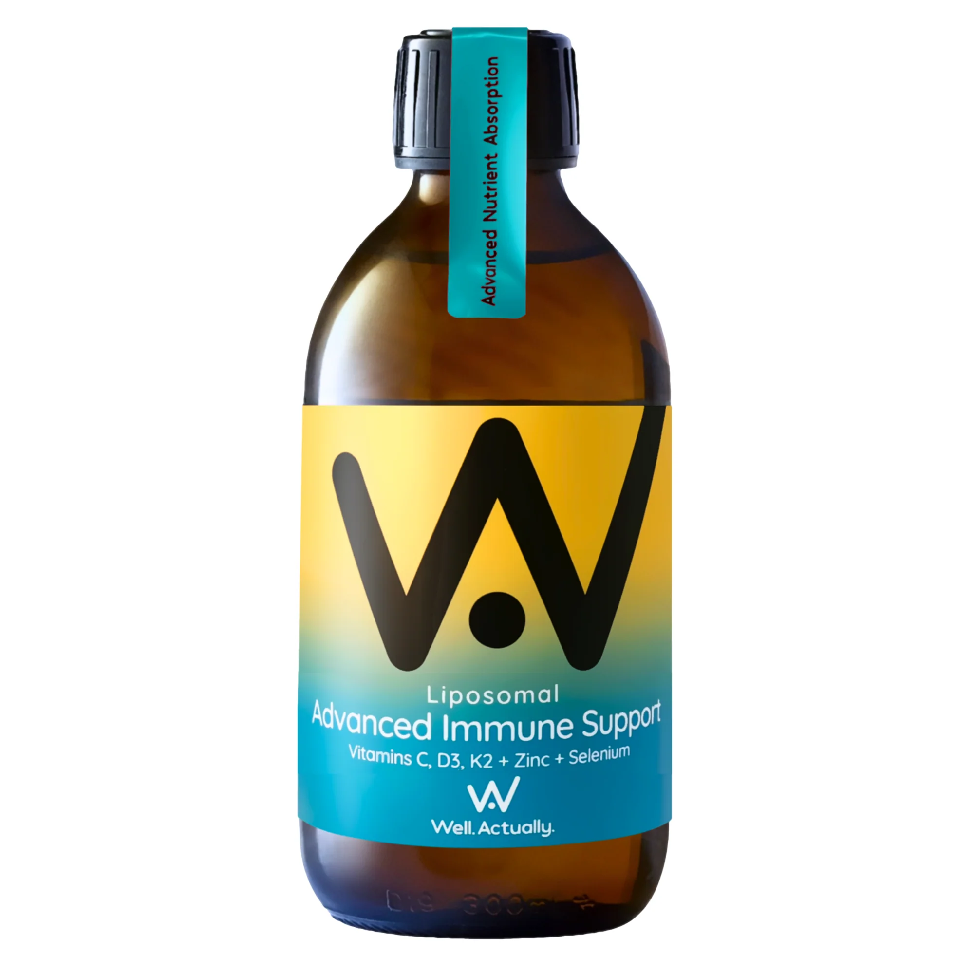 Advanced Immune Support - Vitamin C, D3, K2, Zinc & Selenium - Tropical Zest 250ml