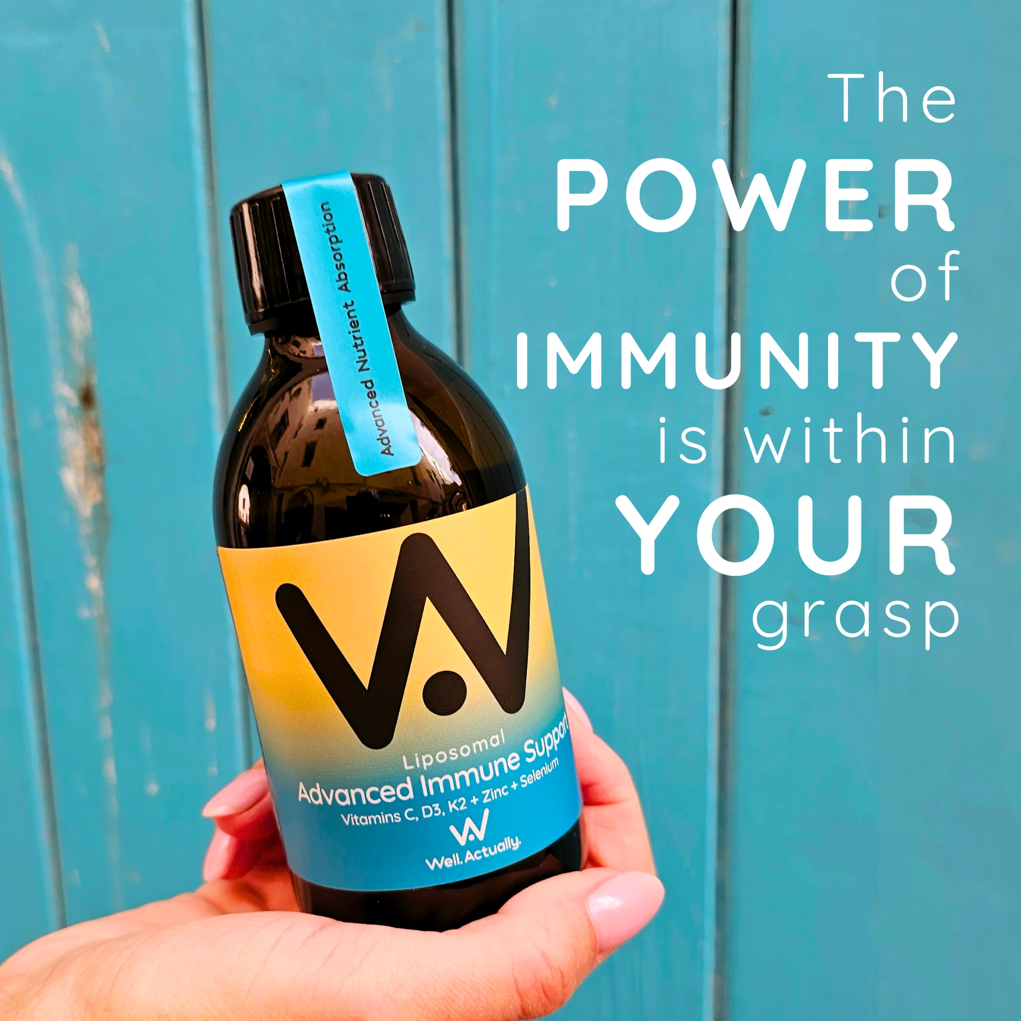 Advanced Immune Support - Vitamin C, D3, K2, Zinc & Selenium - Tropical Zest 250ml - Image 5