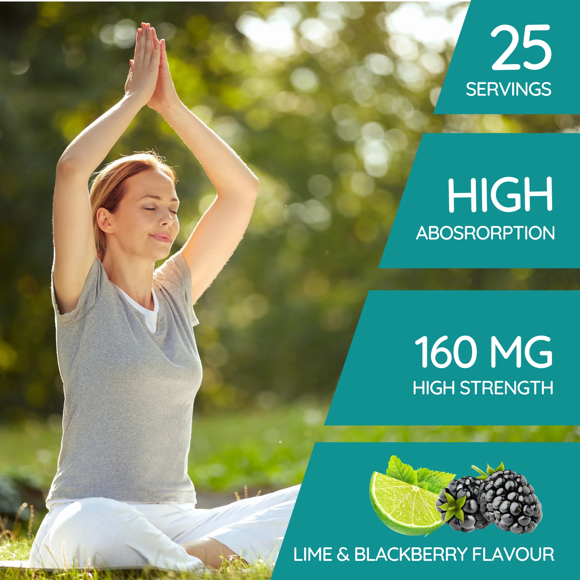 Magnesium Bisglycinate - Lime & Blackberry 250ml - Image 7