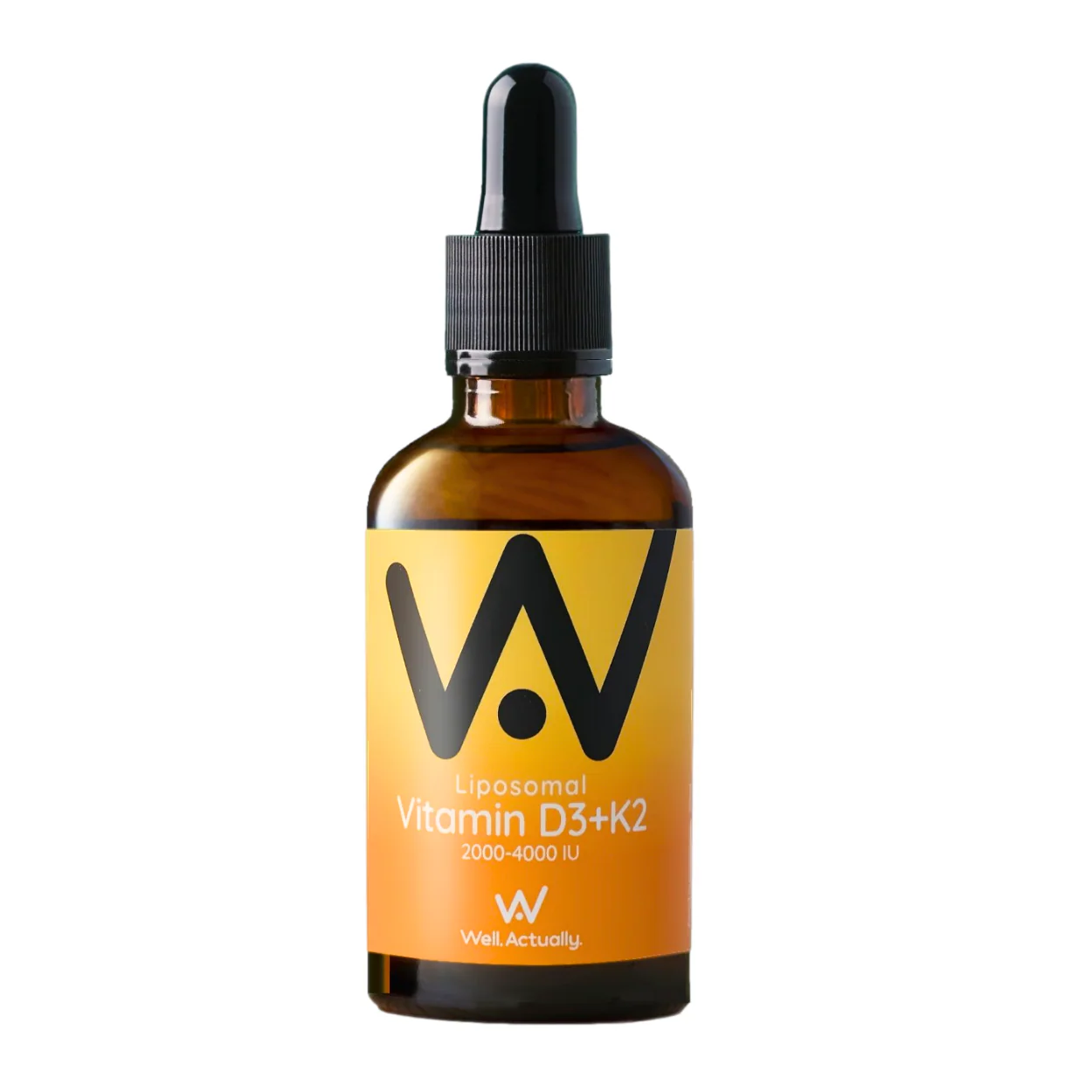 Vitamin D3 (2000-4000 IU) + K2 (100-200μg) - Liposomal Liquid Orange & Mango 60ml