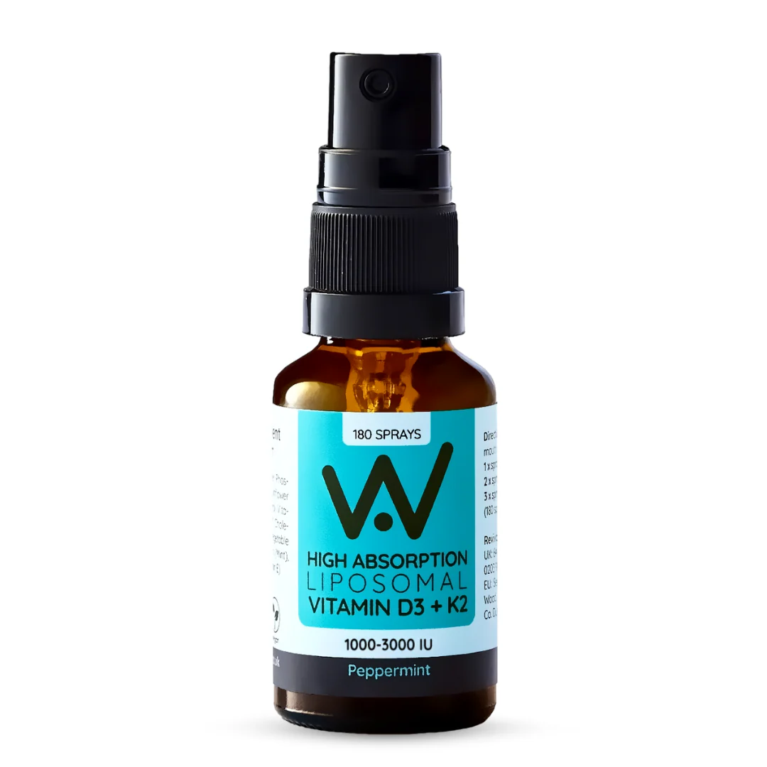 Vitamin D3 (2000 IU) + K2 (100μg) - Liposomal Spray - Peppermint Flavour 25ml - Image 5