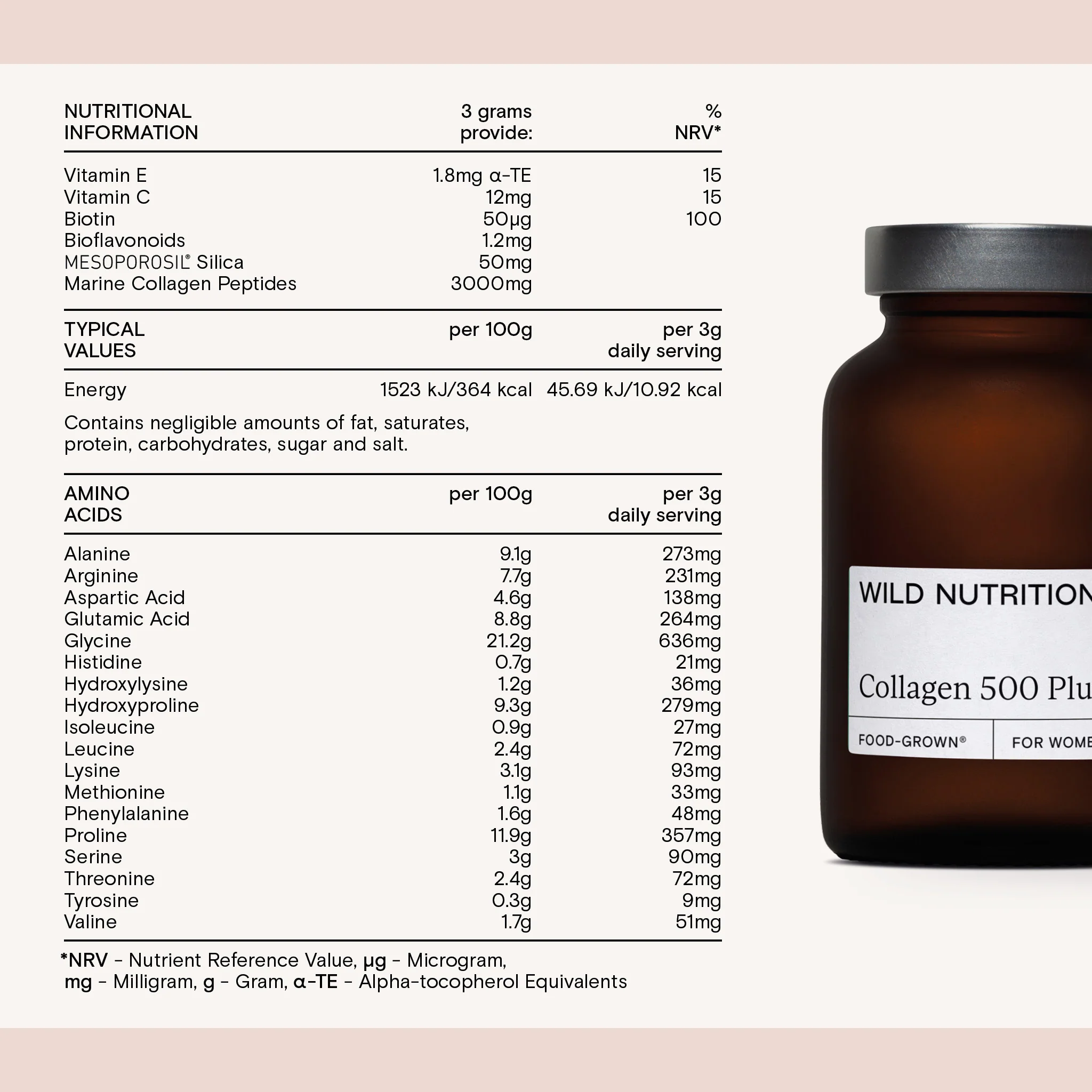 Collagen 500 Plus 94g - Image 5