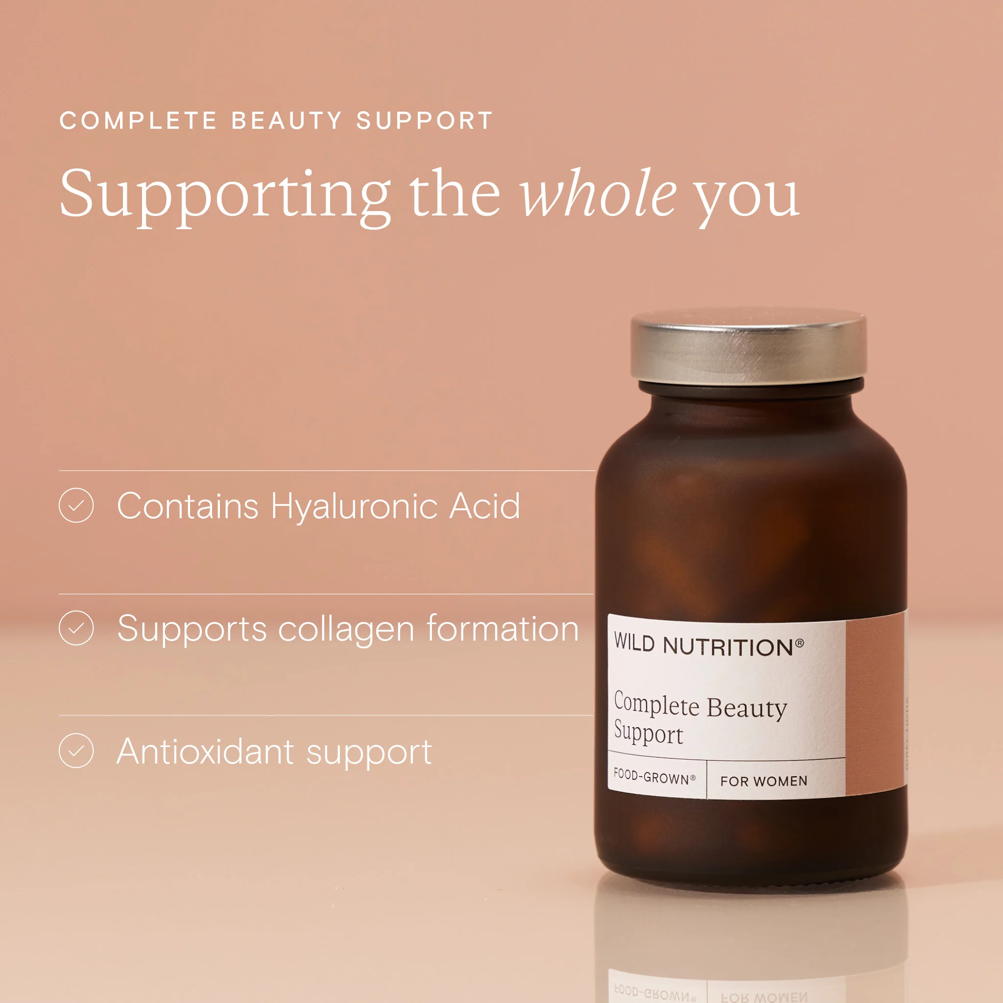 Food-Grown® Complete Beauty Support 60 Capsules - Image 5