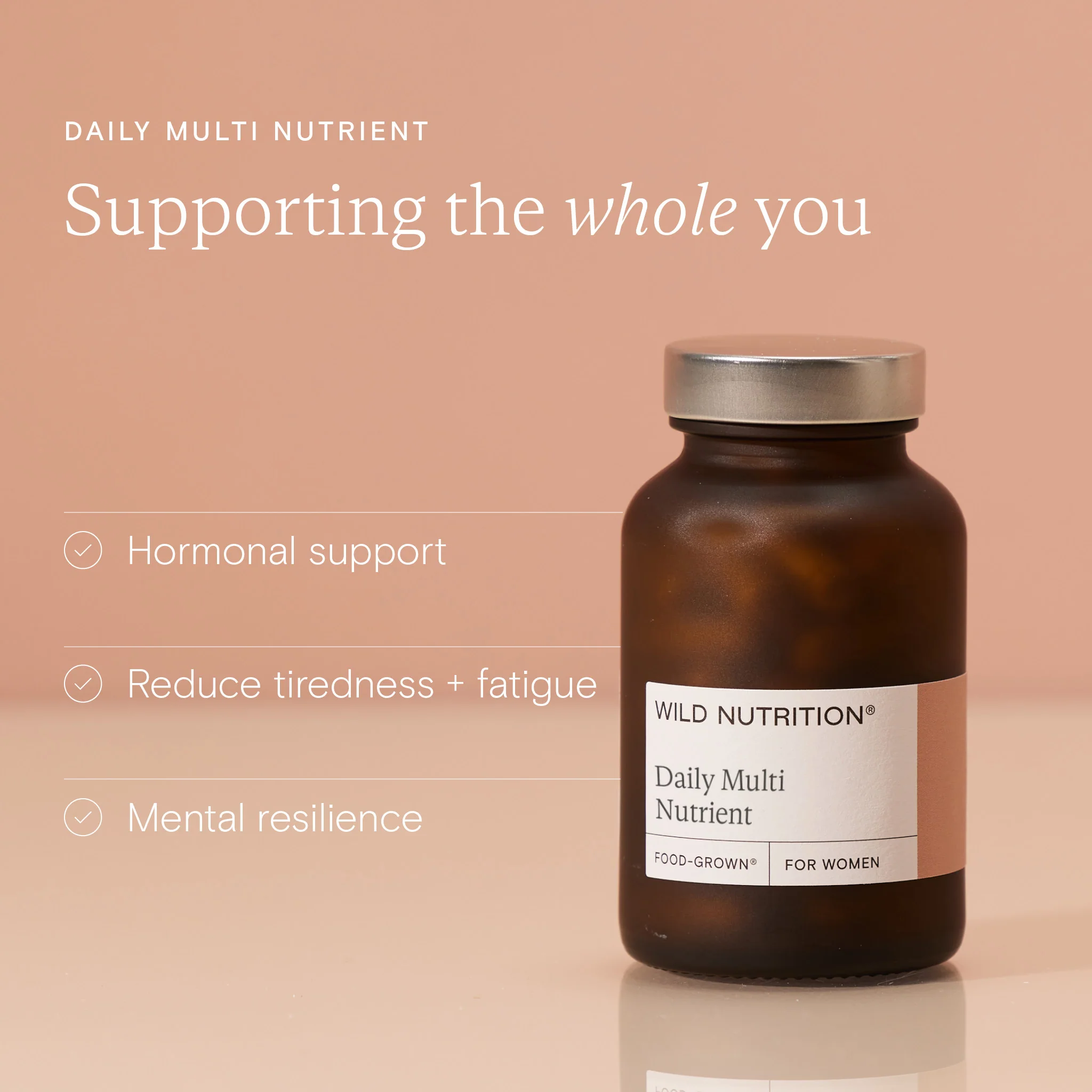 Food-Grown® Women's Daily Multi Nutrient 60 Capsules - Image 6