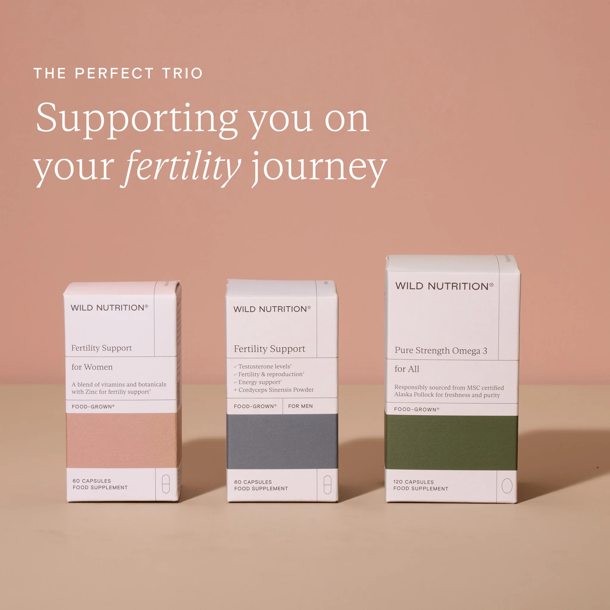 Food-Grown Fertility Support for Women 60 Capsules - Image 8