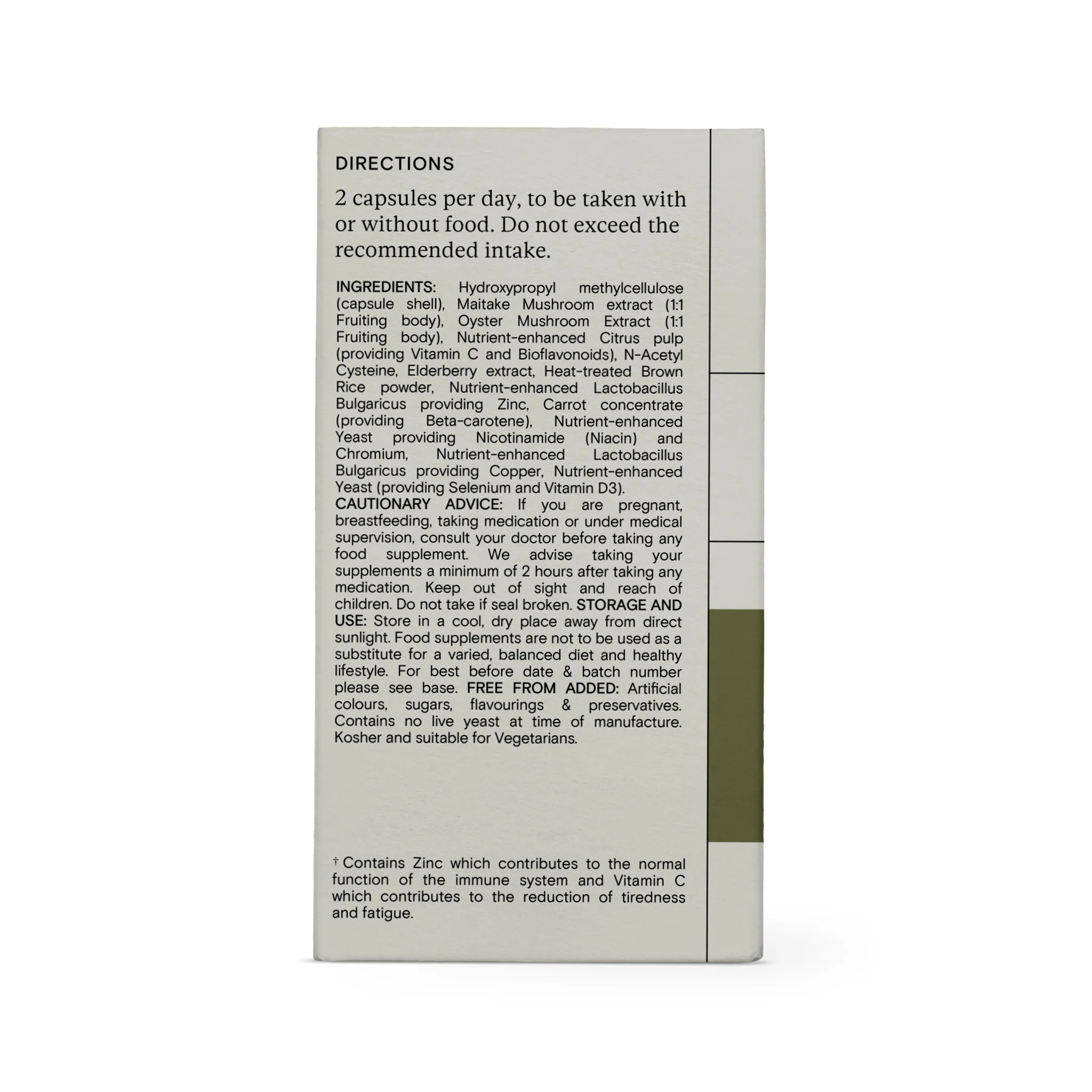 Food-Grown® Immune Support 60 Capsules - Image 3