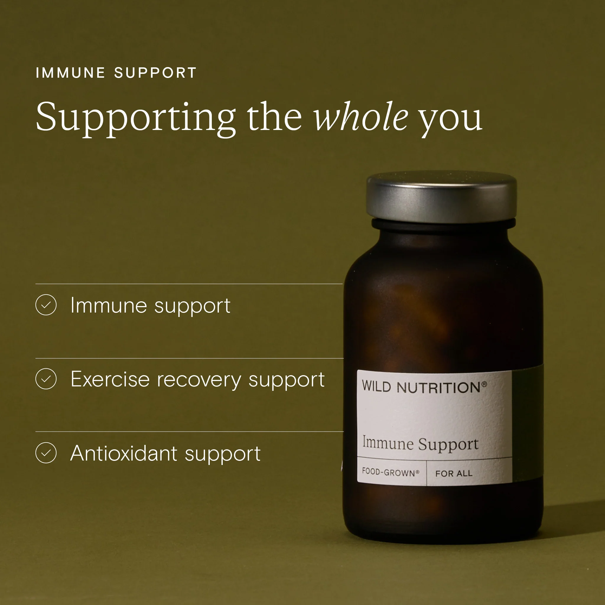Food-Grown® Immune Support 60 Capsules - Image 6