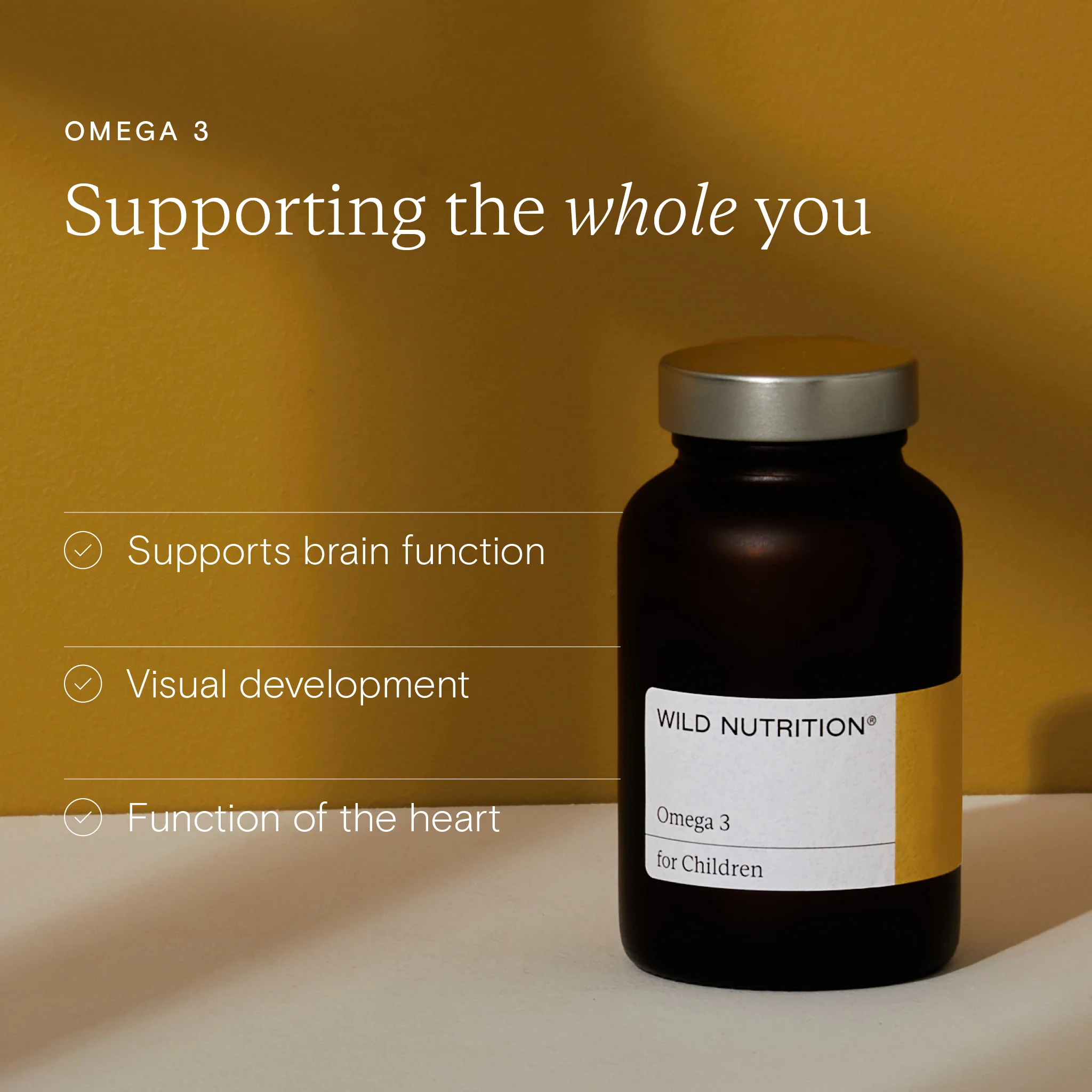 Food-Grown® Omega 3 for Children 30 Capsules - Image 5
