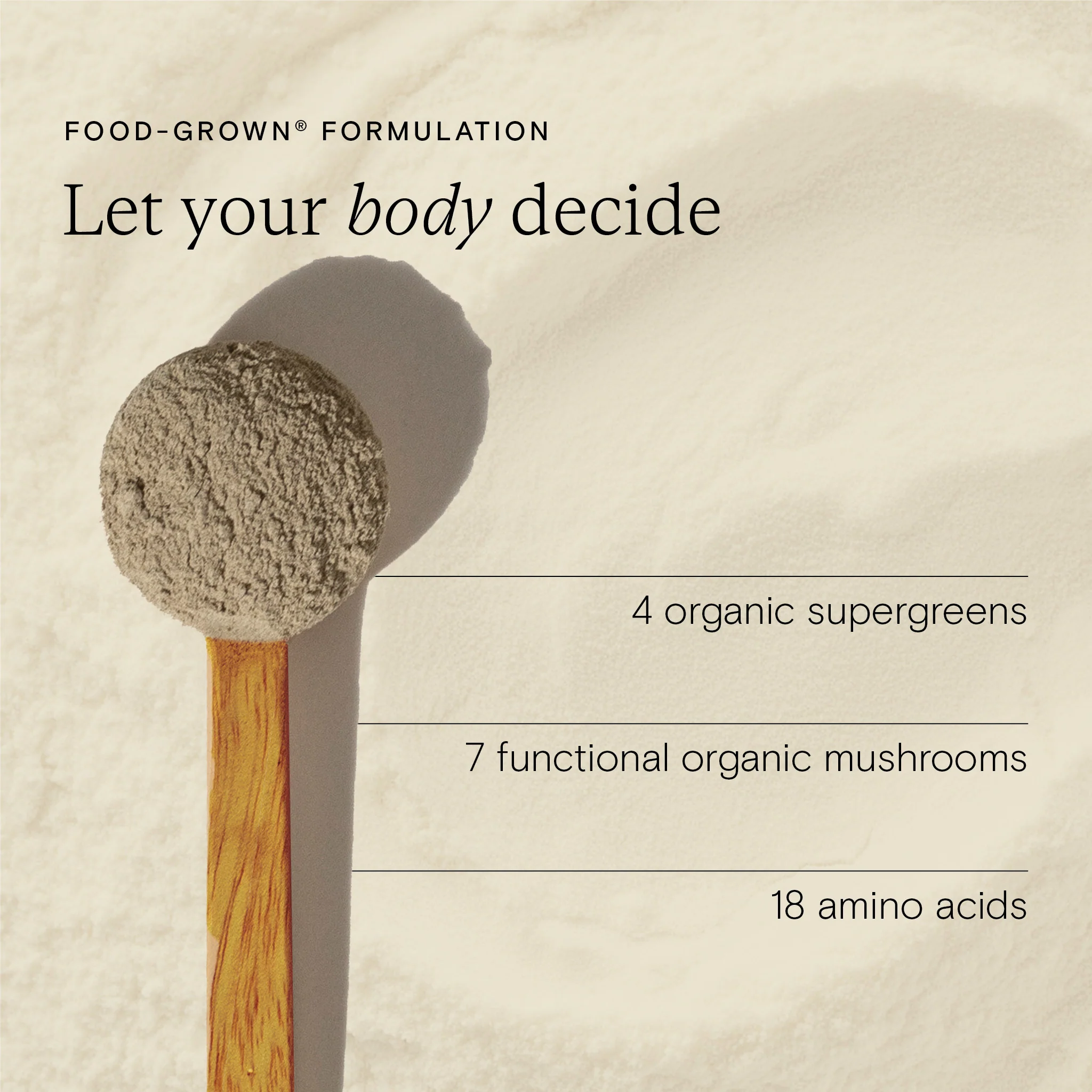 Food-Grown® Organic Protein + Superfood Powder 350g - Image 6