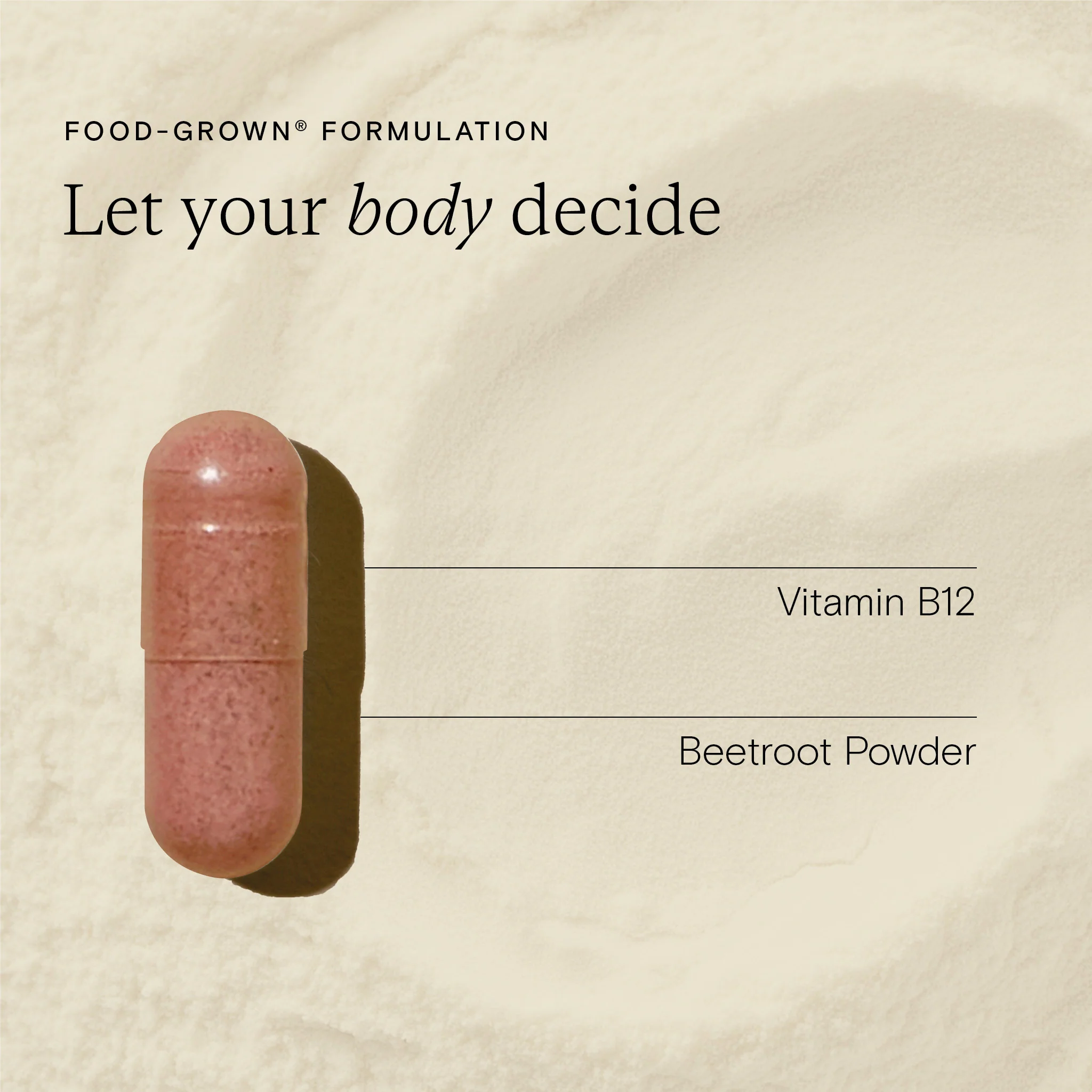 Food-Grown® Vitamin B12 Plus 30 Capsules - Image 6