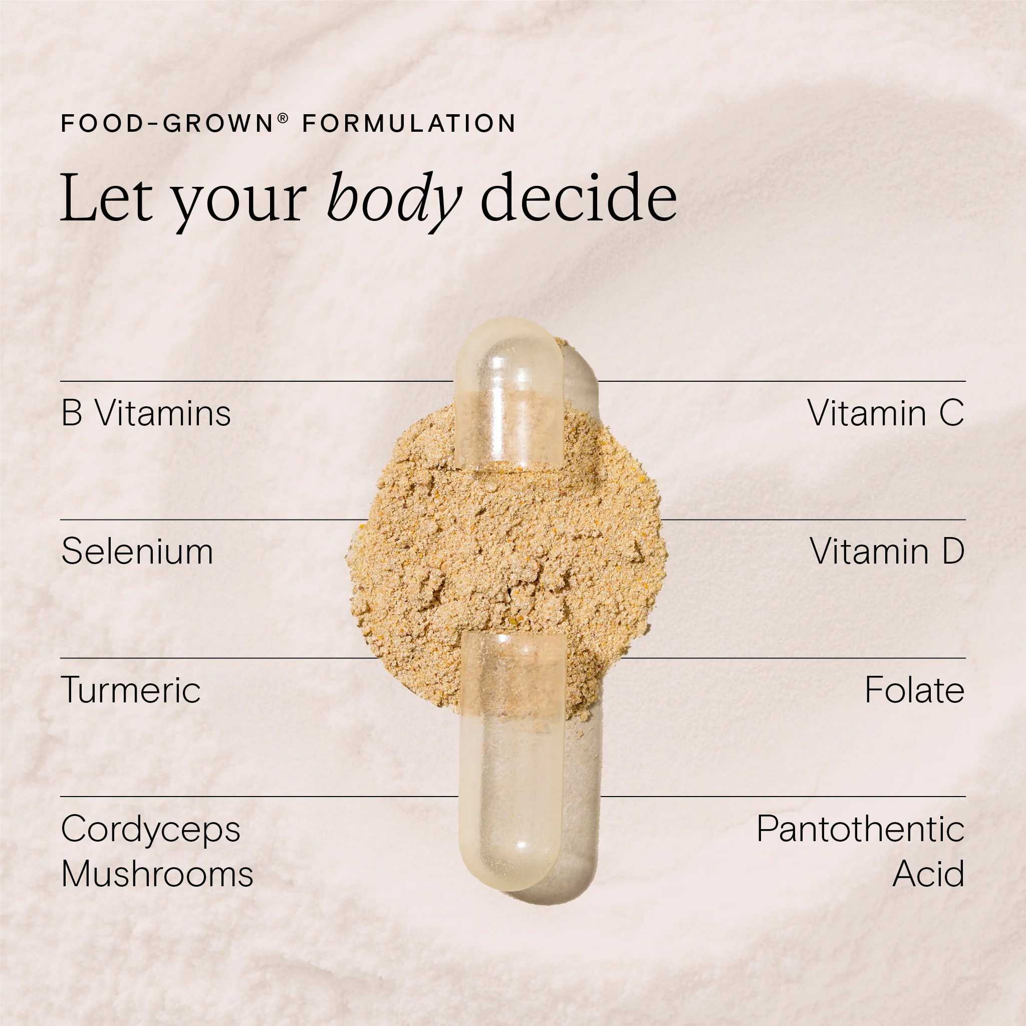 Food-Grown® Women's 45+ Daily Multi Nutrient 60 Capsules - Image 7