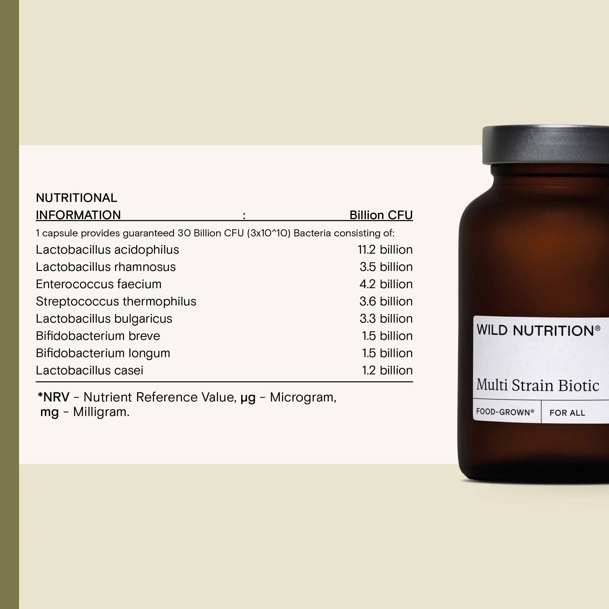 Multi Strain Biotic Adult 30 Capsules - Image 3
