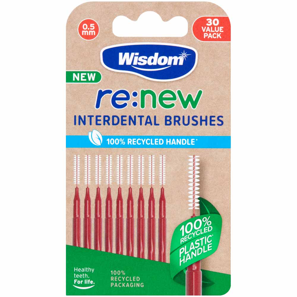 Re:New Interdental Brush 0.50Mm 30 units