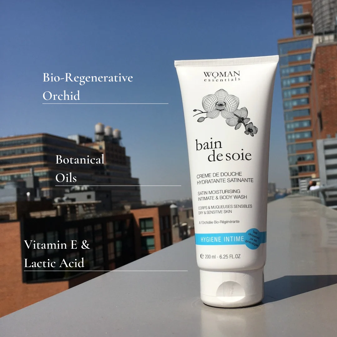Bain De Soie 2-In-1 Moisturising Satin Intimate And Body Wash 200ml - Image 2