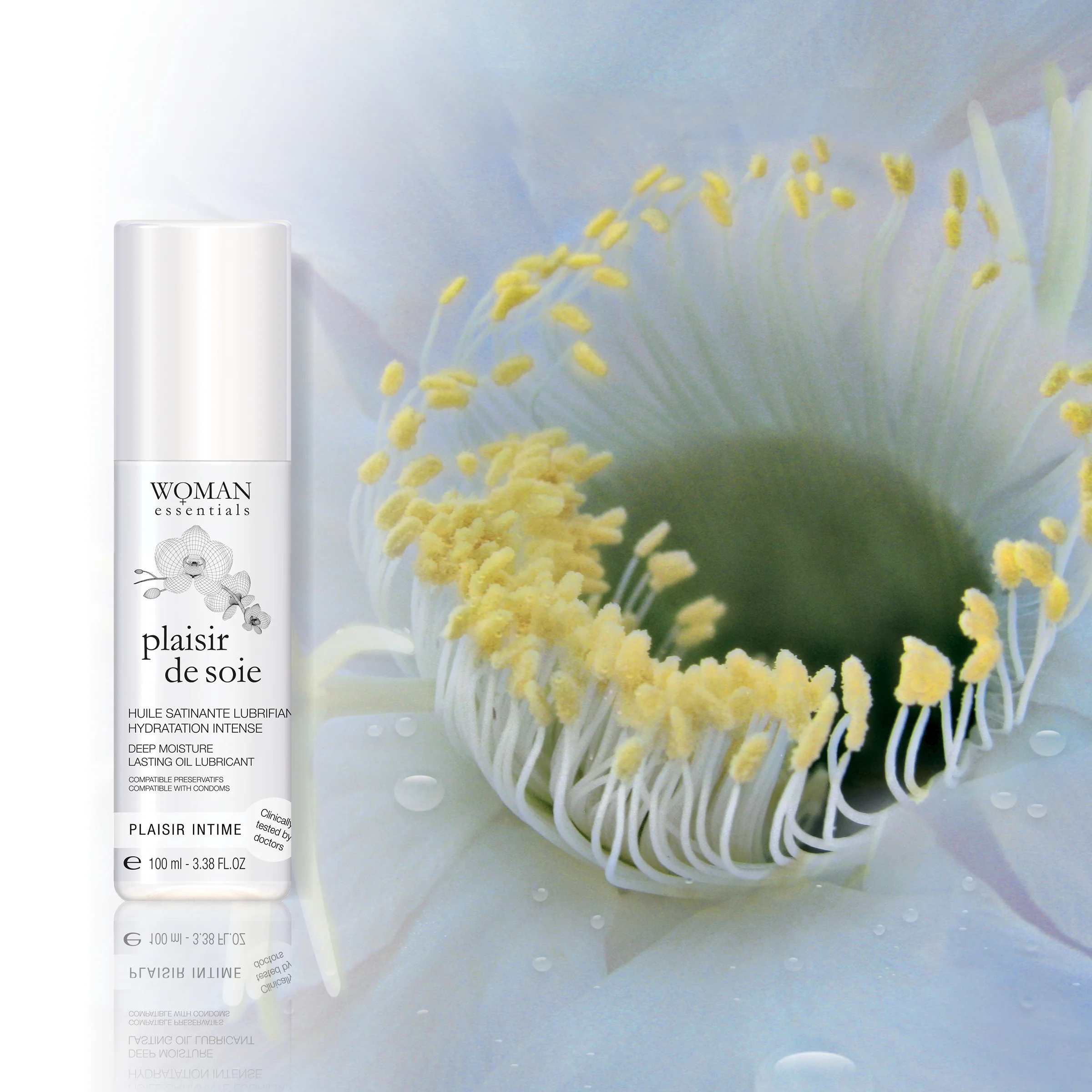 Plaisir De Soie Lasting Intimate Oil Moisturiser Lubricant 100ml - Image 2