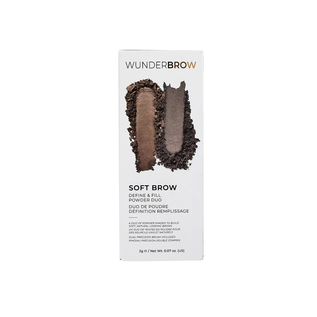 Soft Brow - Define & Fill Powder Duo - Black Brown 1 Item - Image 9